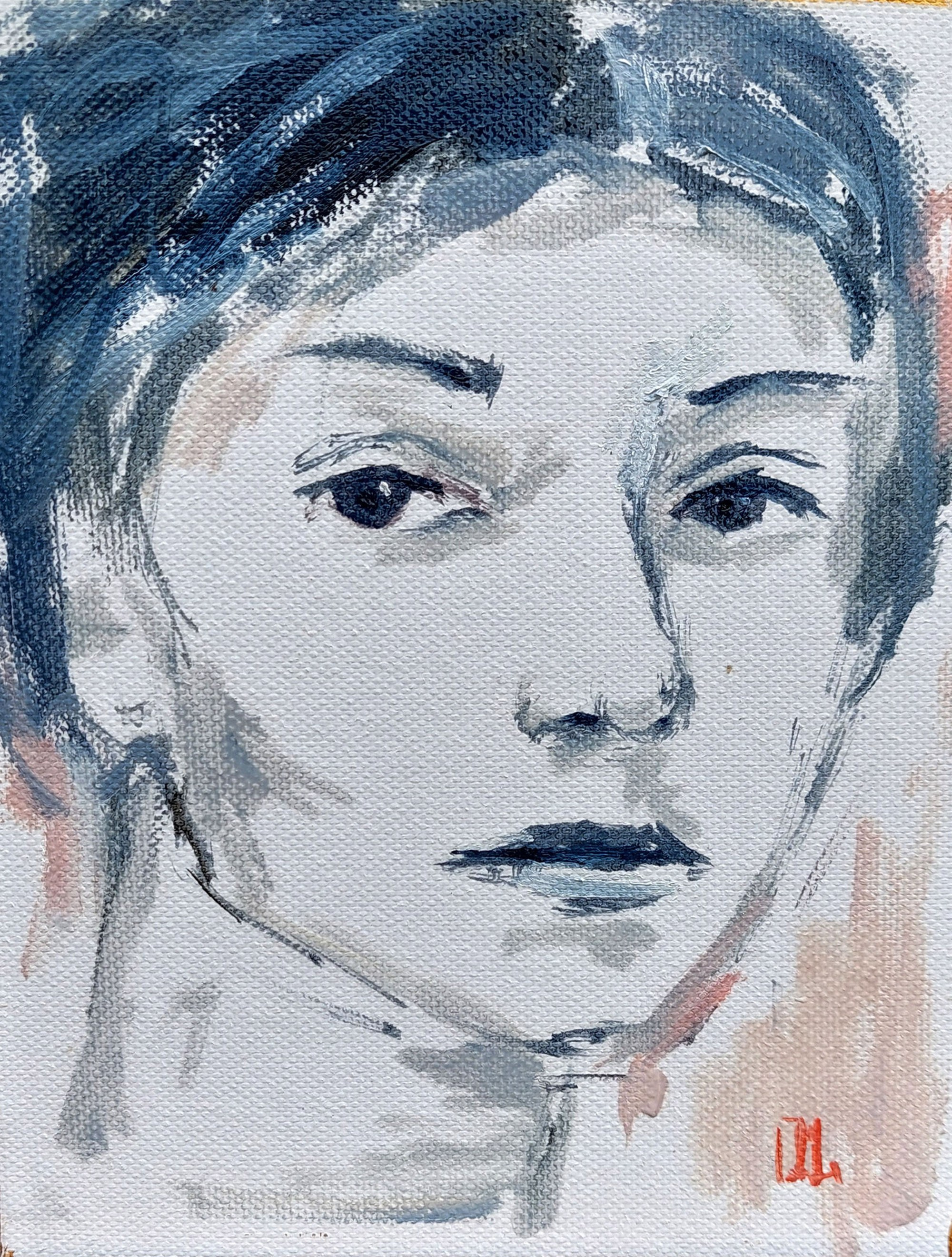 Портреты. Олеся Лопатина — художник. Диалог реализма и абстракции. Живопись, сотрудничество, подкаст. Санкт‑Петербург