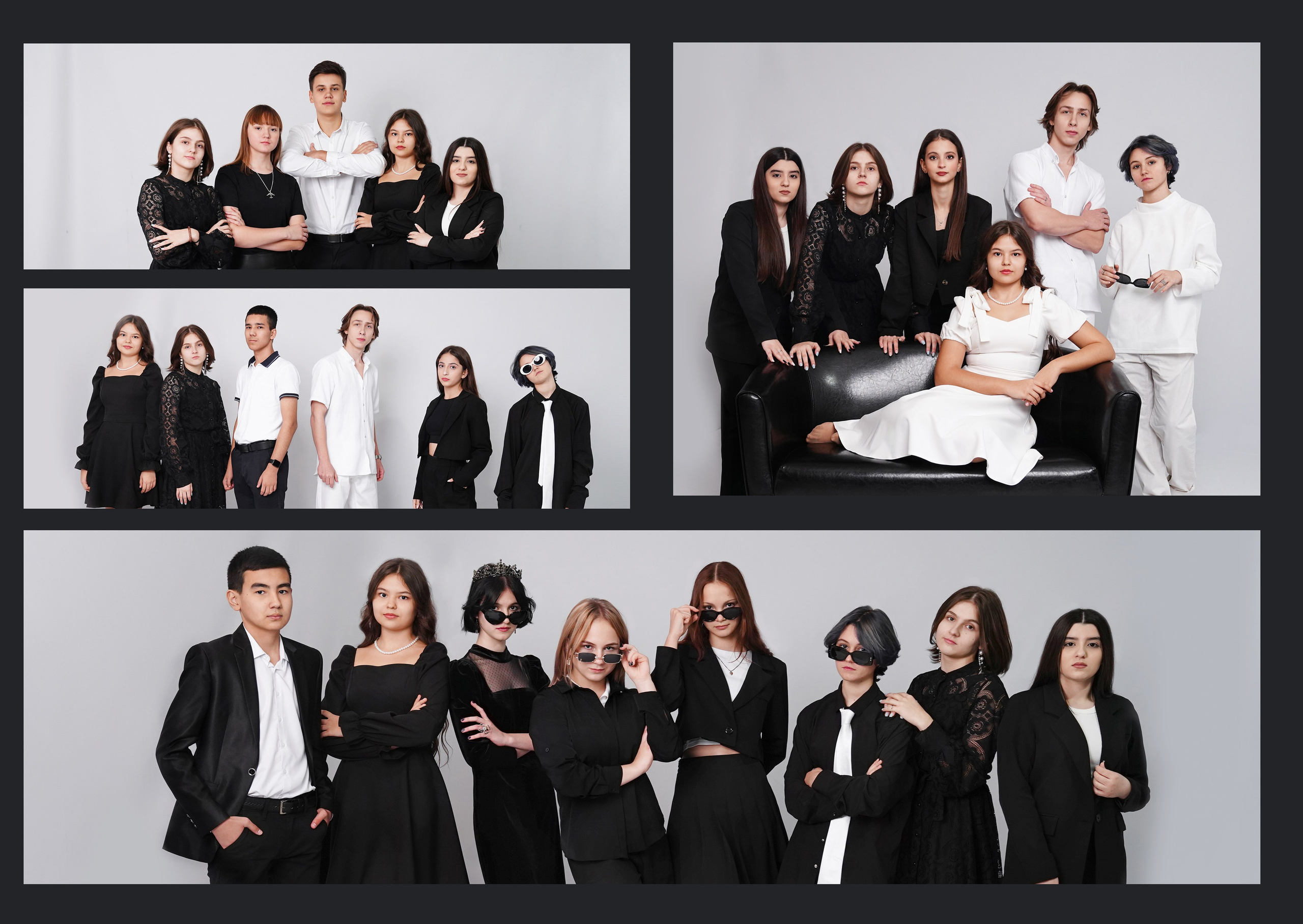 Черно-белый стиль. MEMENTO.Выпускные альбомы, школьные, юбилейные и другие книги. Ростов-на-Дону