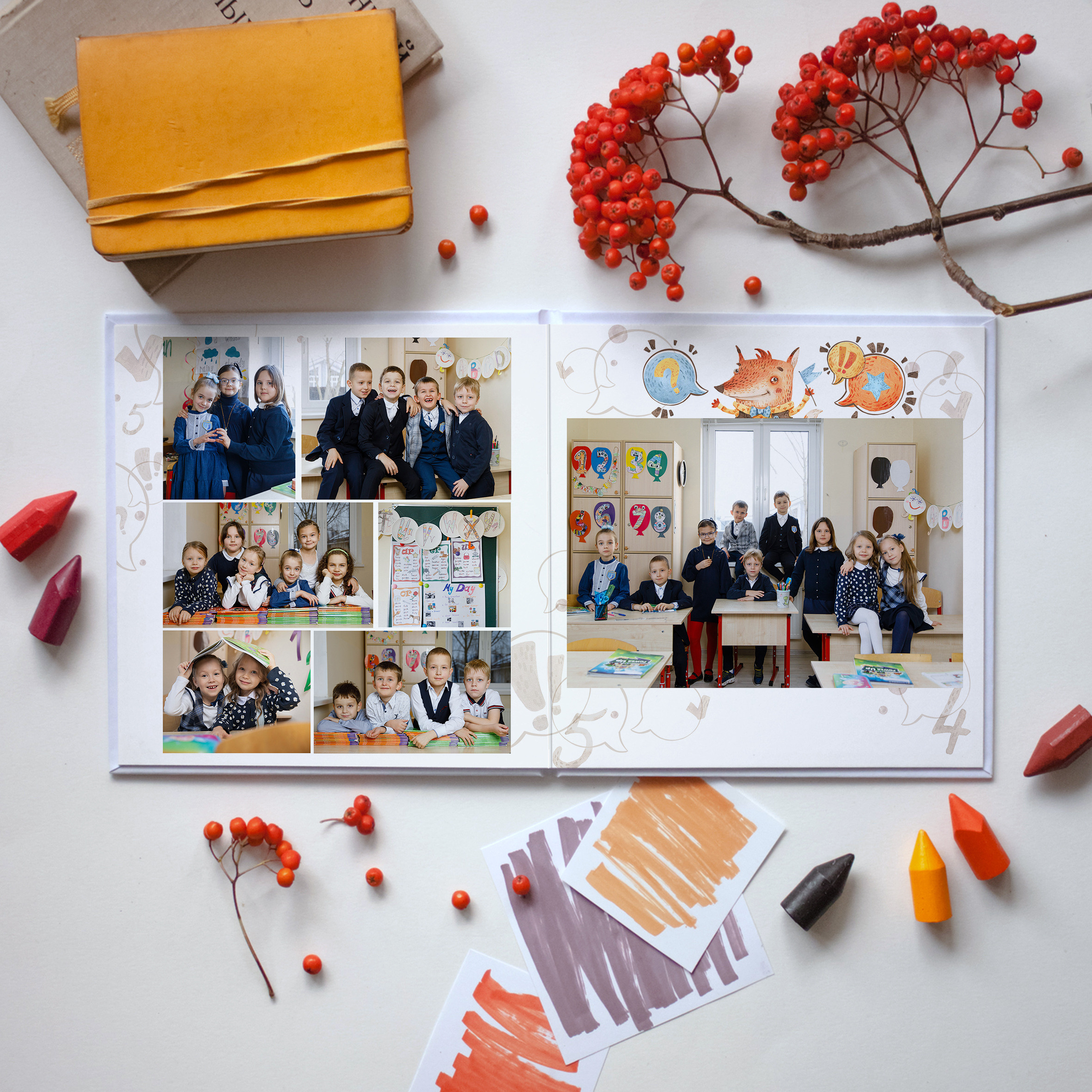 Лисы. Выпускные альбомы в Москве FOTOVMESTE