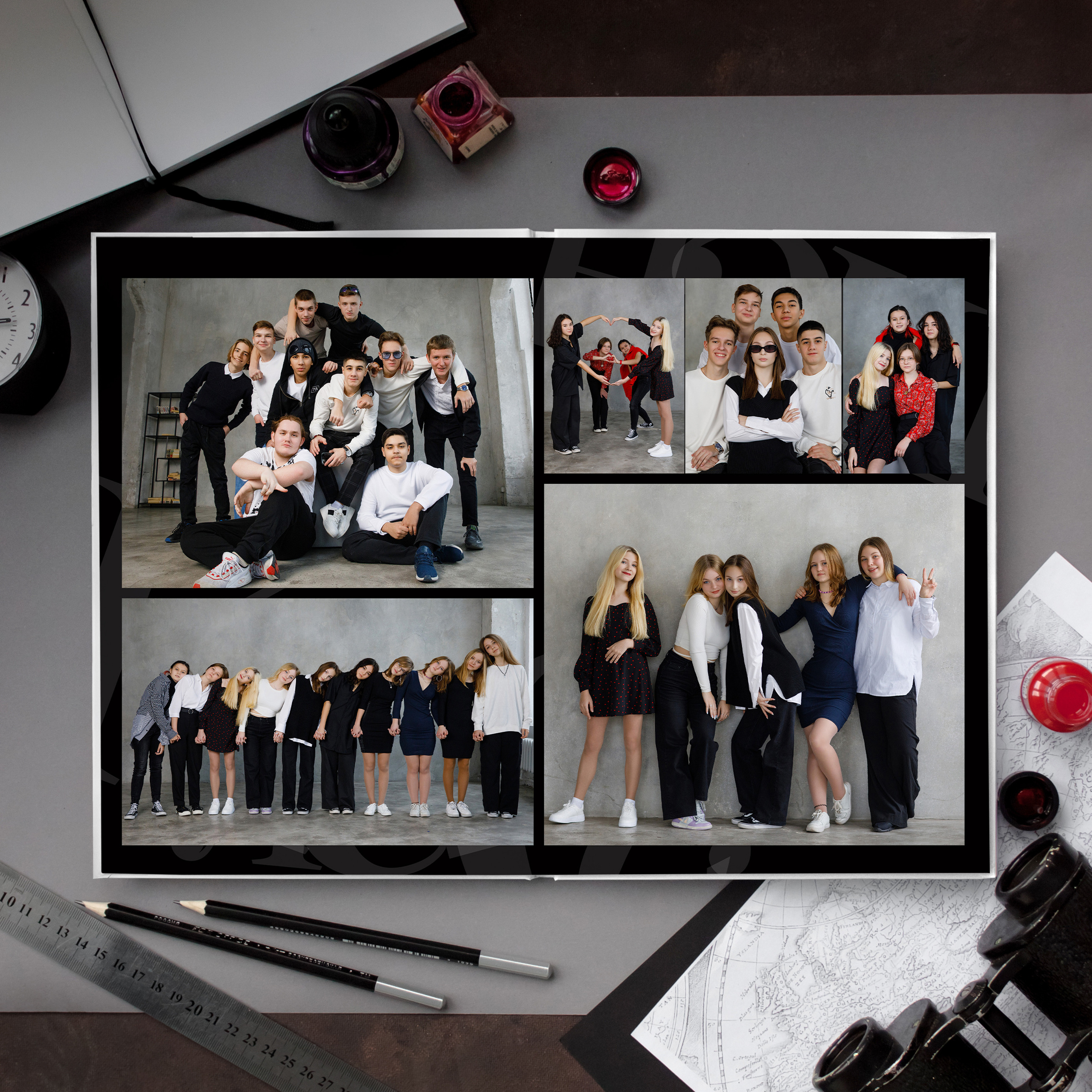 BLACK. Выпускные альбомы в Москве FOTOVMESTE