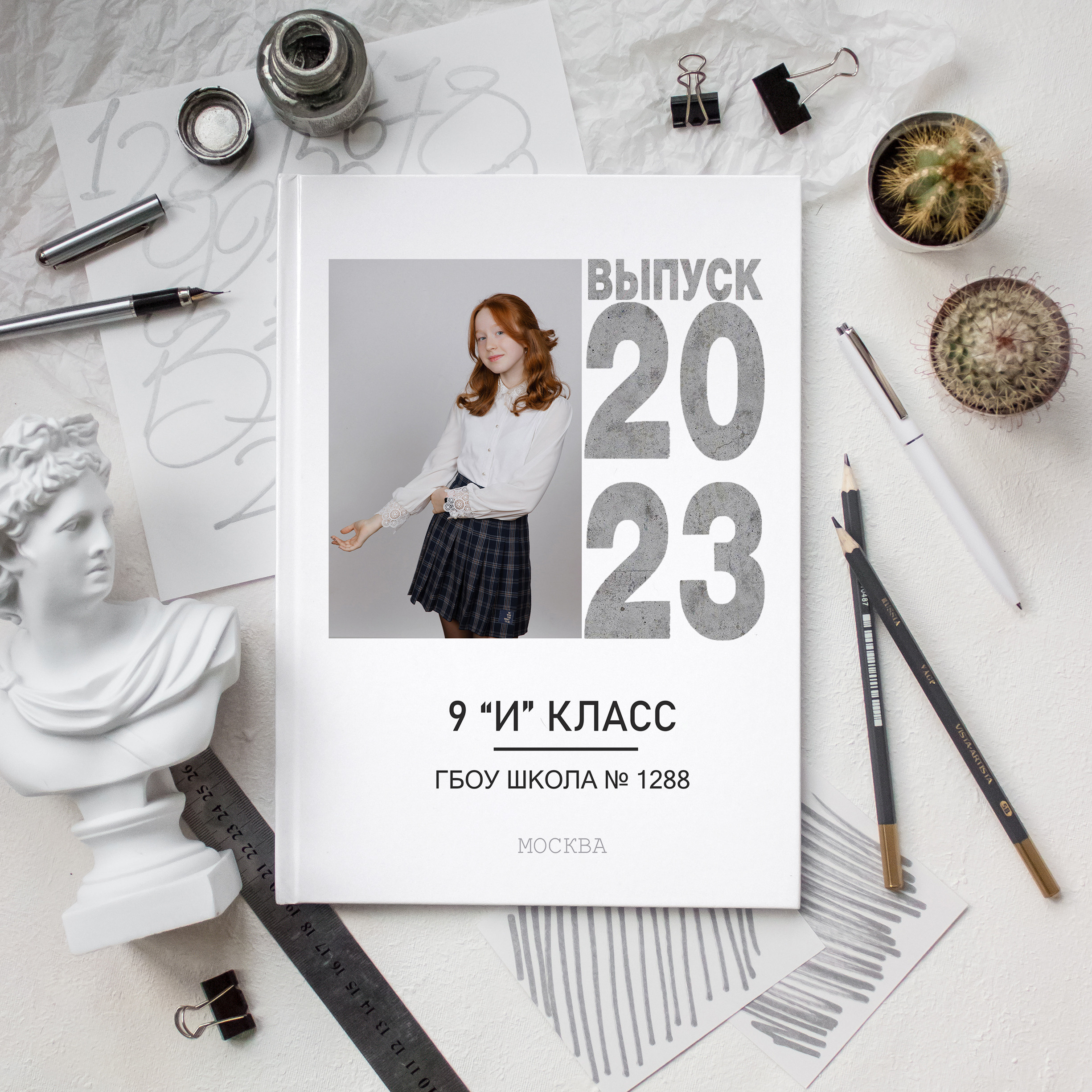 Минимализм. Выпускные альбомы в Москве FOTOVMESTE