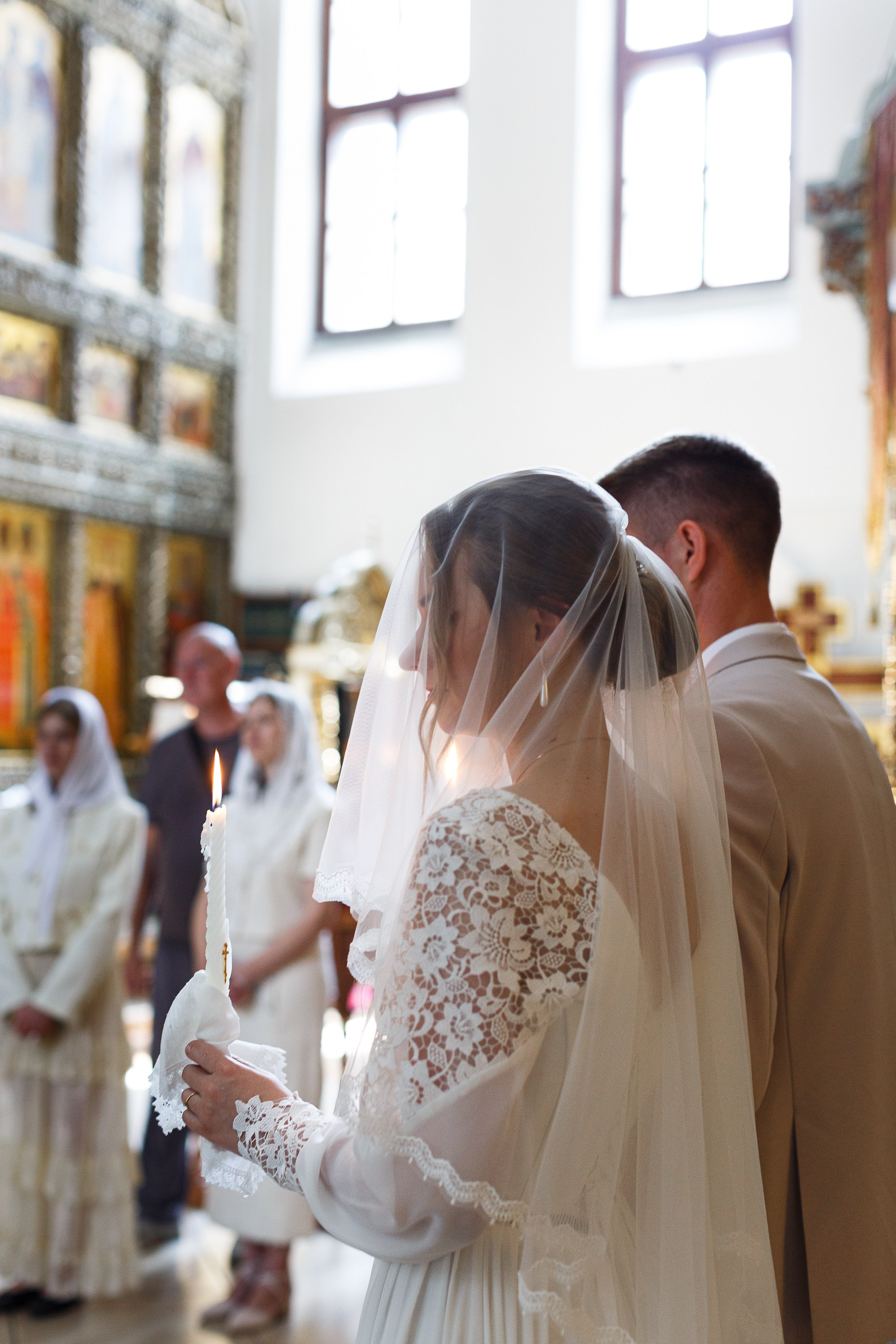 Венчание в храме Живоначальной Троицы на Шаболовке