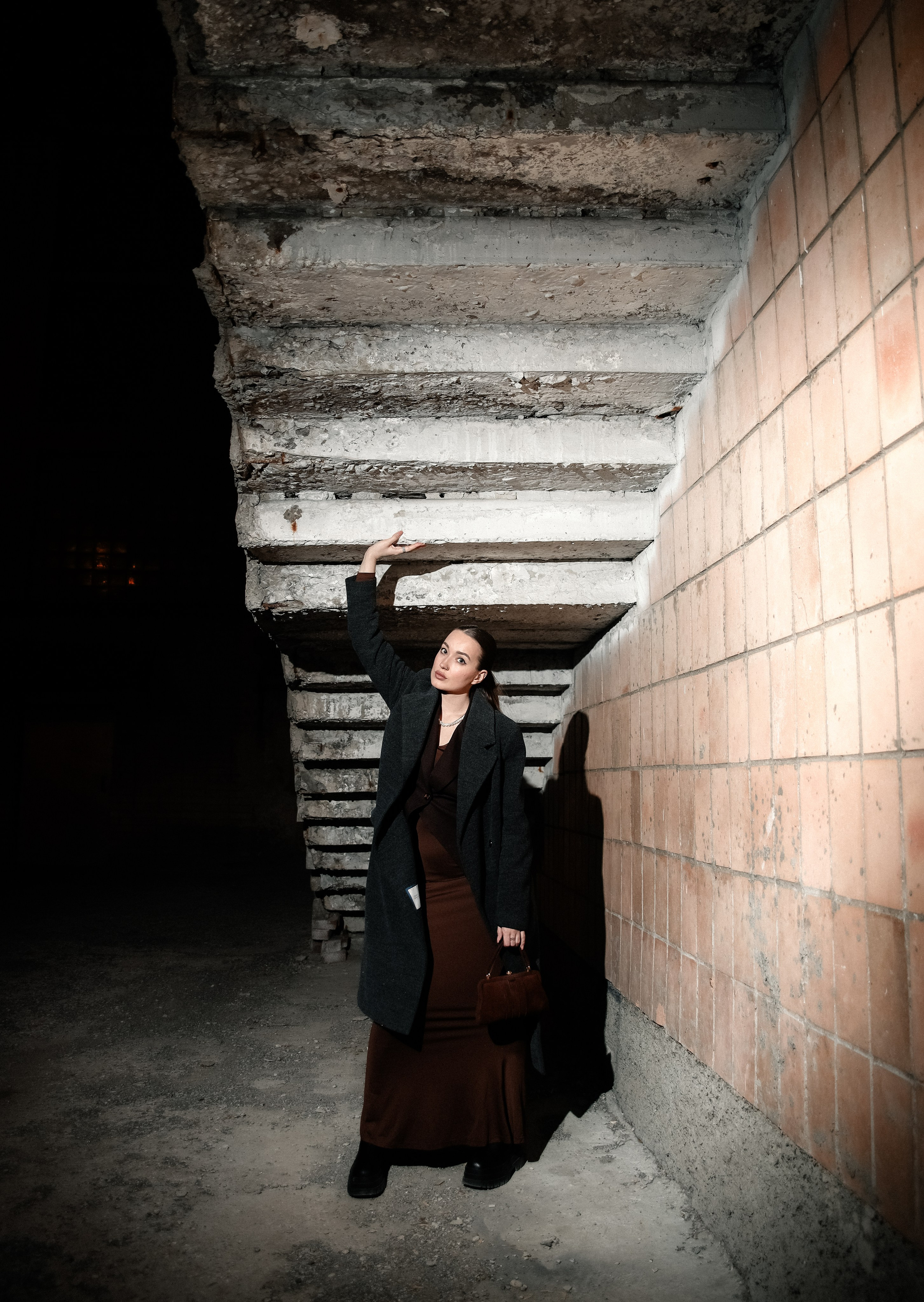 Ночная прогулки. Индивидуальный фотограф Новосибирск Настя