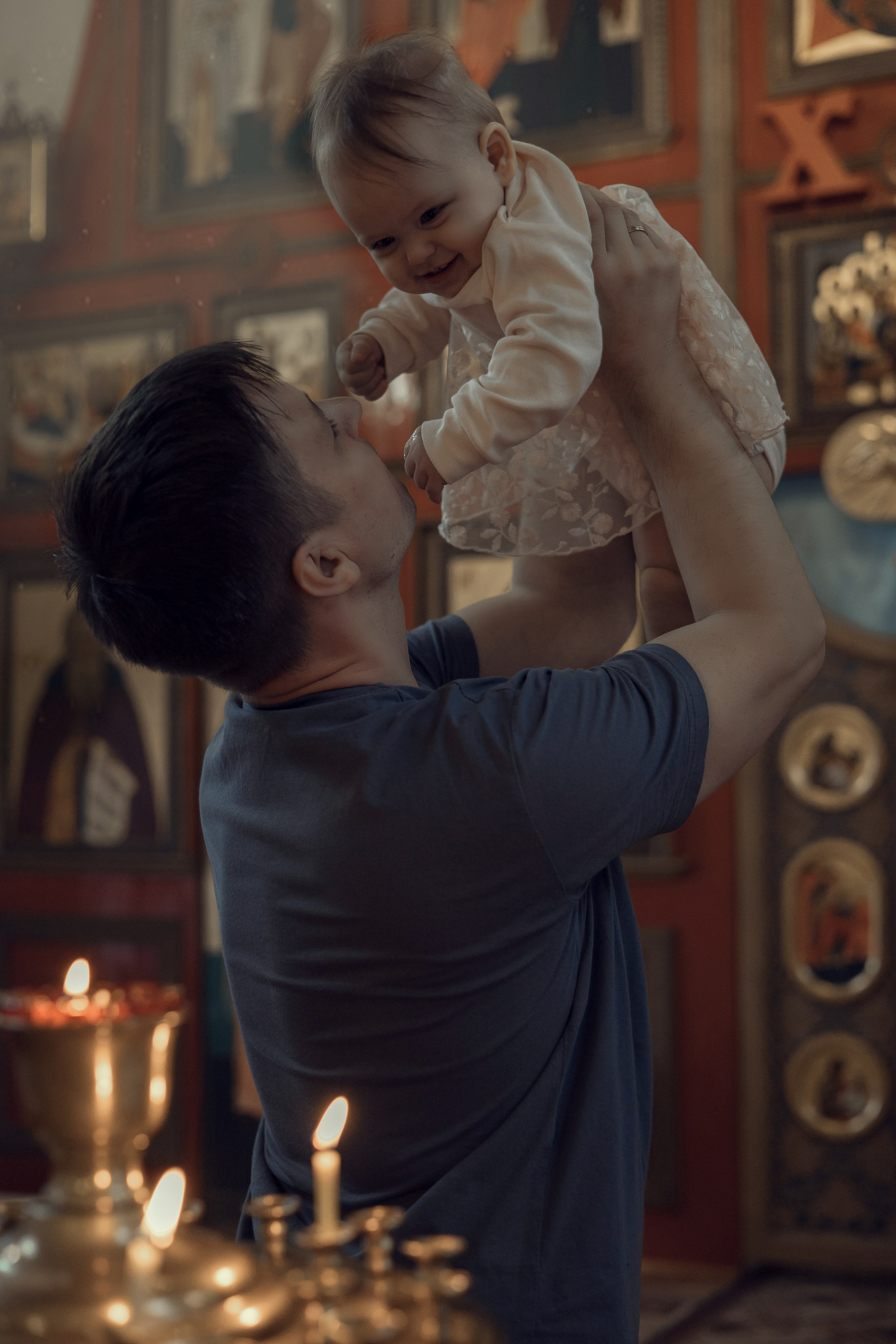 Таинство Крещения Дарьи. Семейный и детский фотограф в Ярославле Виктория Макаренко