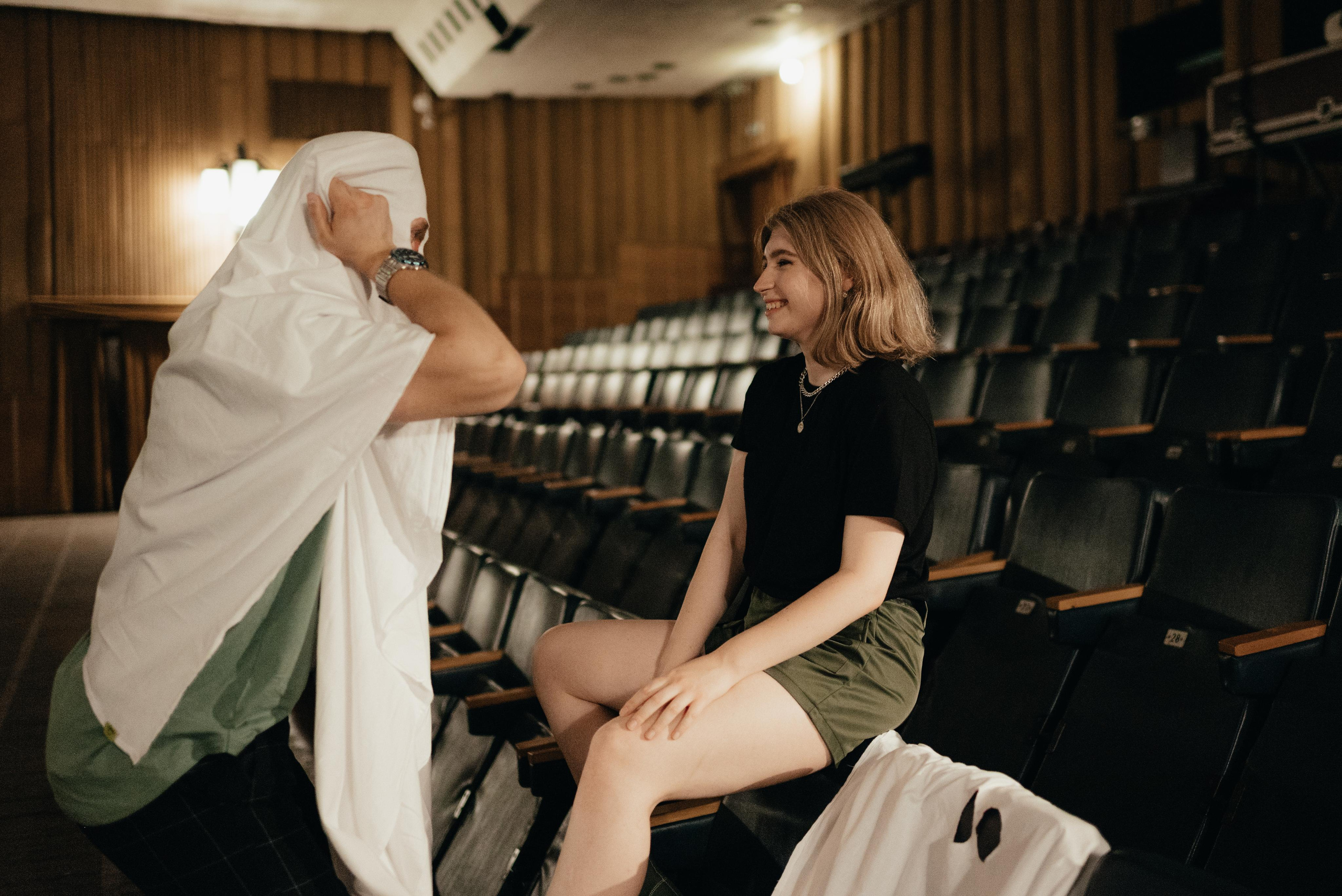 Съёмка «lovestory» привидений. Z H U R A V L E V