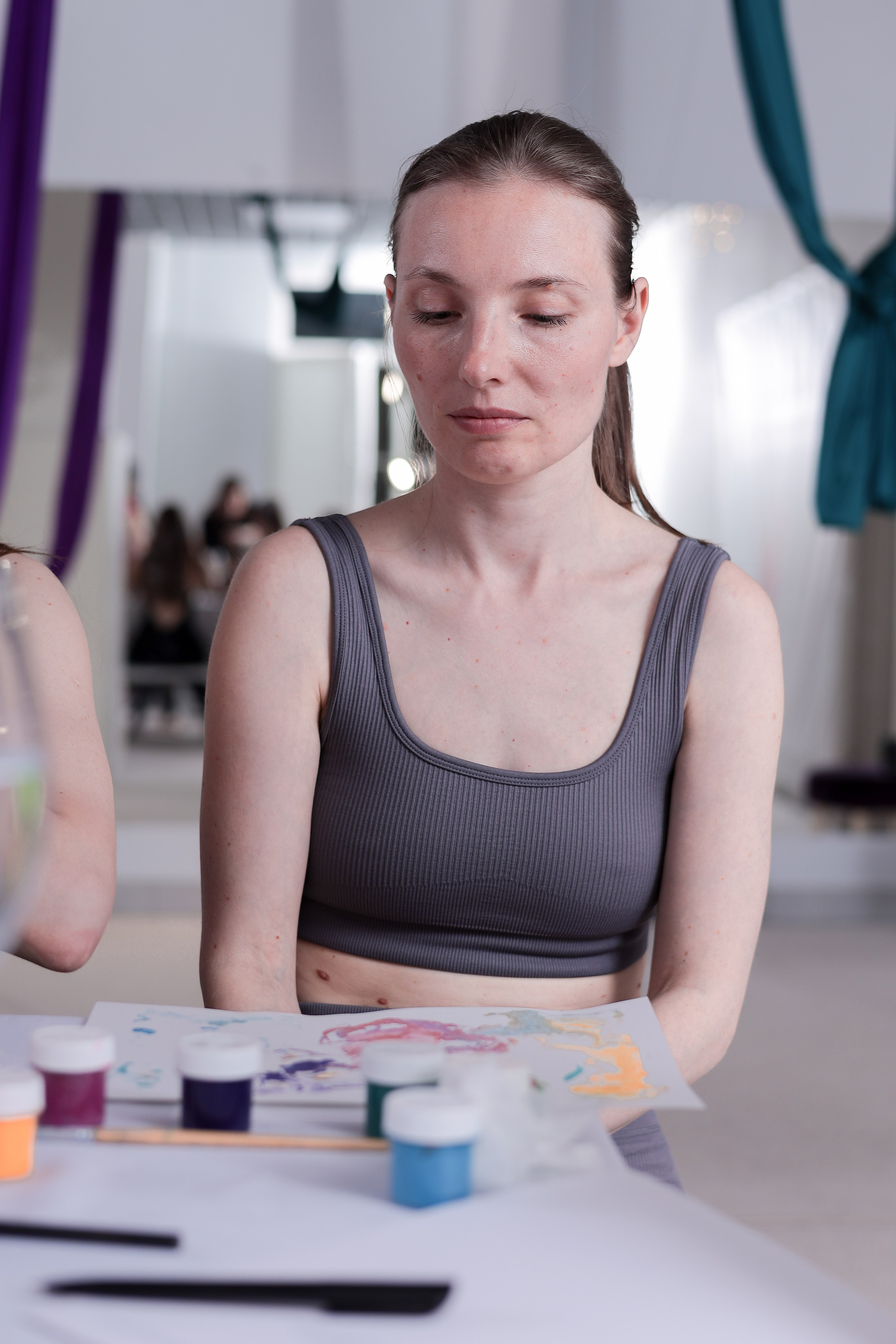 Арт-терапия + аэройога. Фотограф Надршина Лилия