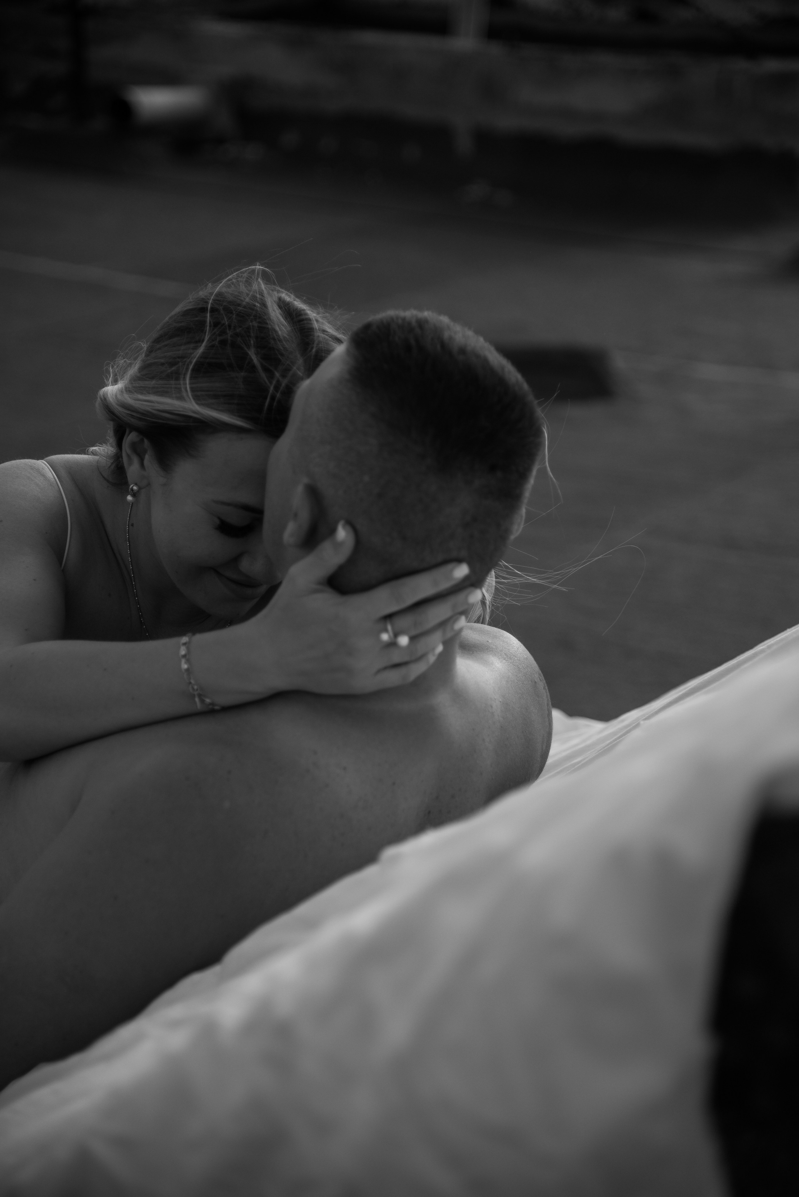 На крыше в одеялах. Свадебный фотограф Анна Хочева