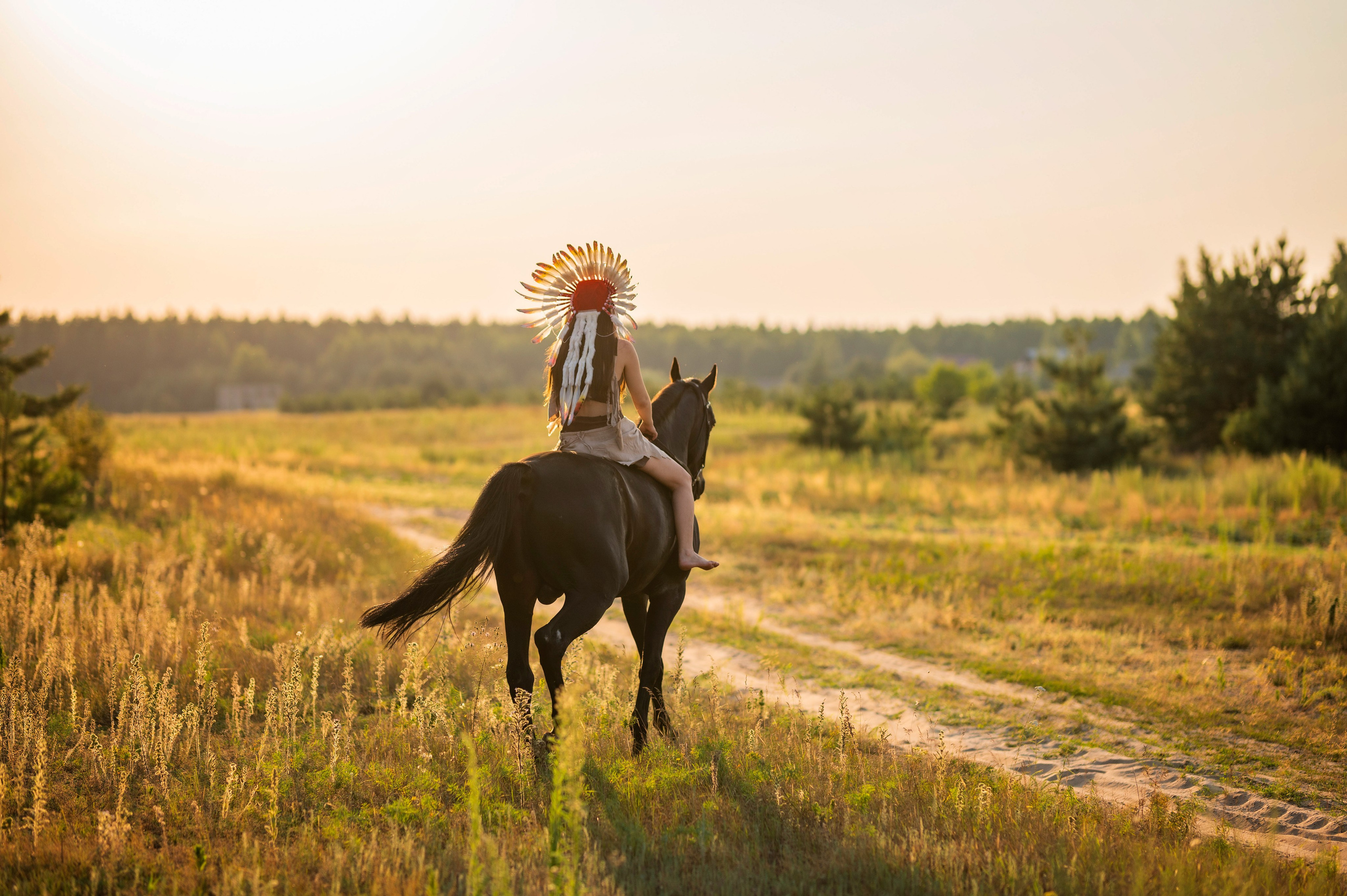 Пакахонтас. Bazarkom-photo.ru Фотограф Виктор Оськин в Старом Осколе