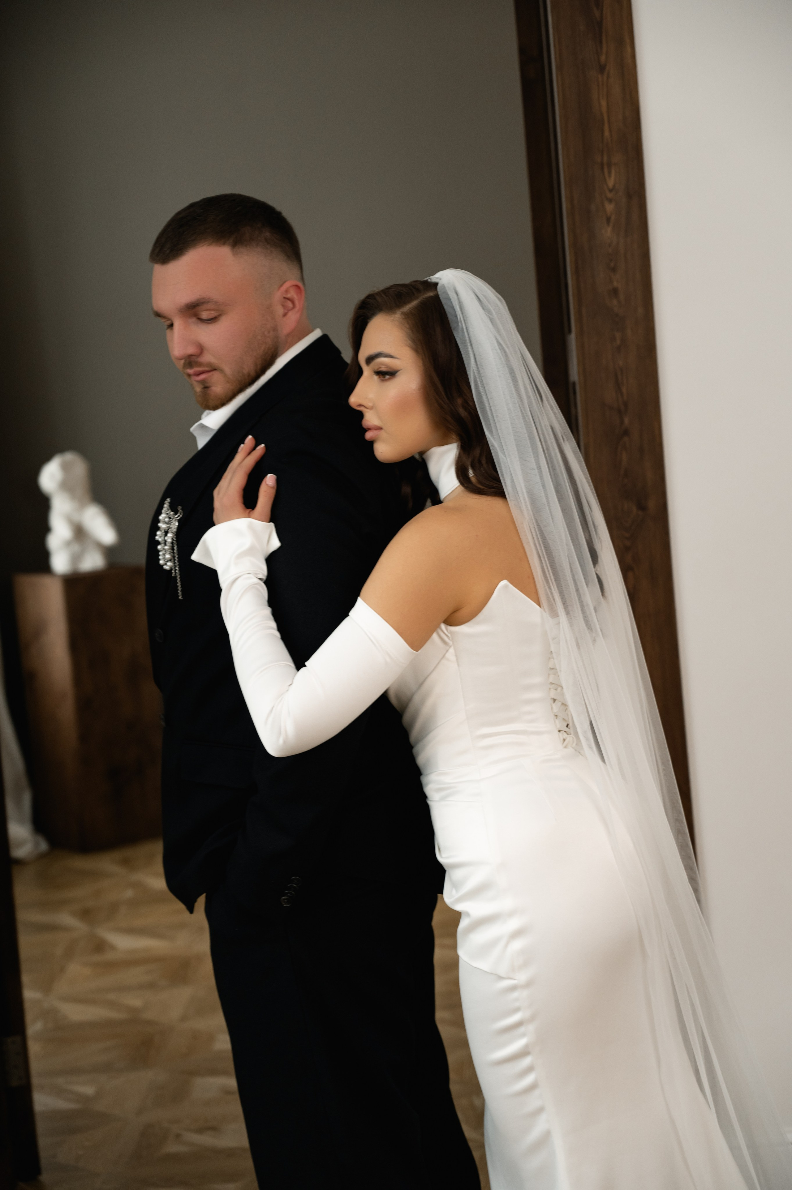 Свадебная фотосессия в студии. Свадебный и семейный фотограф в Краснодаре Алина Мельник