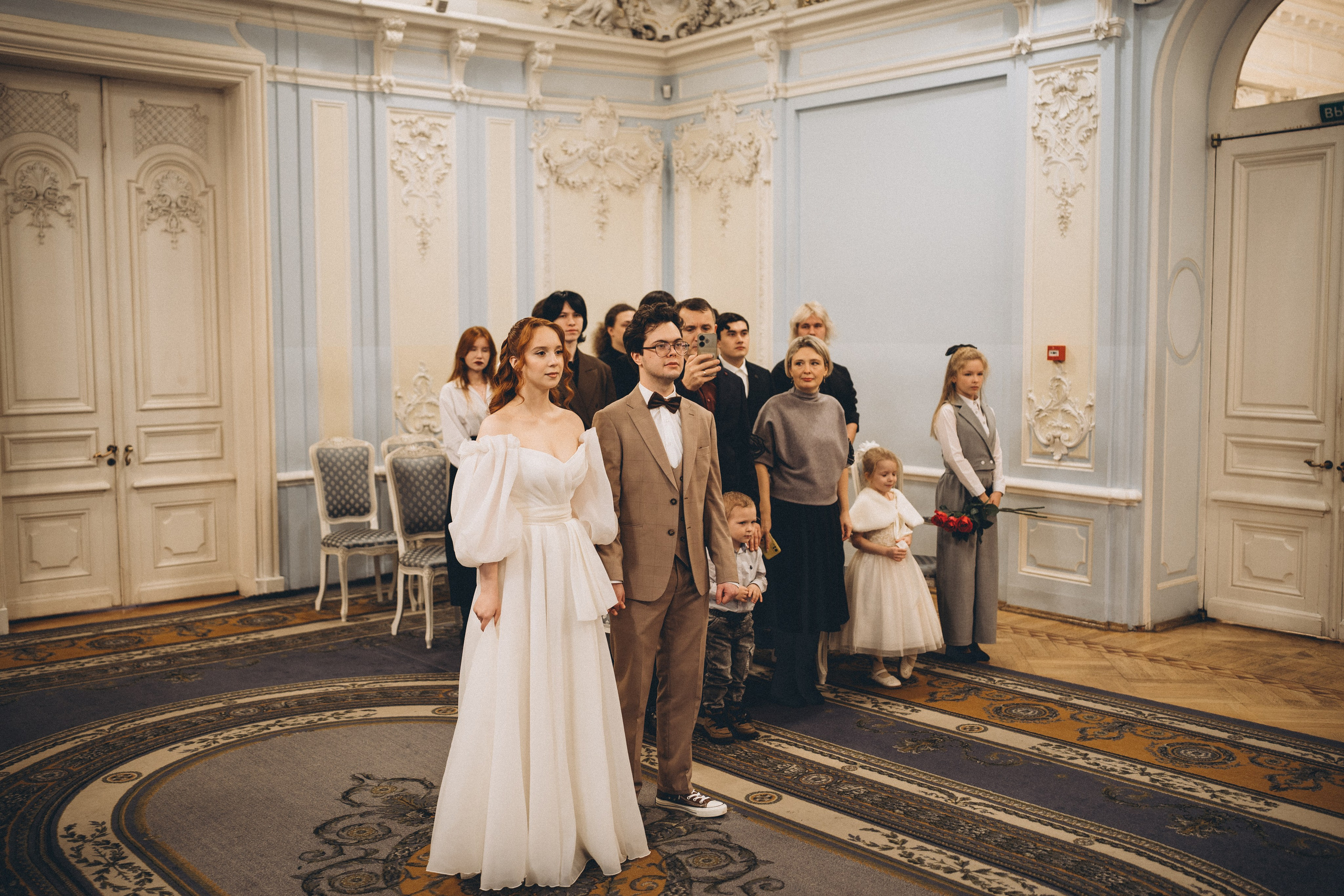 СВАДЕБНАЯ СЬЕМКА ВО ВТОРОМ ДВОРЦЕ С ГОСТЯМИ И ПРОГУЛКА В ТАВРИЧЕСКОМ САДУ. Профессиональный фотограф, Санкт-Петербург — Виктория Богомолова
