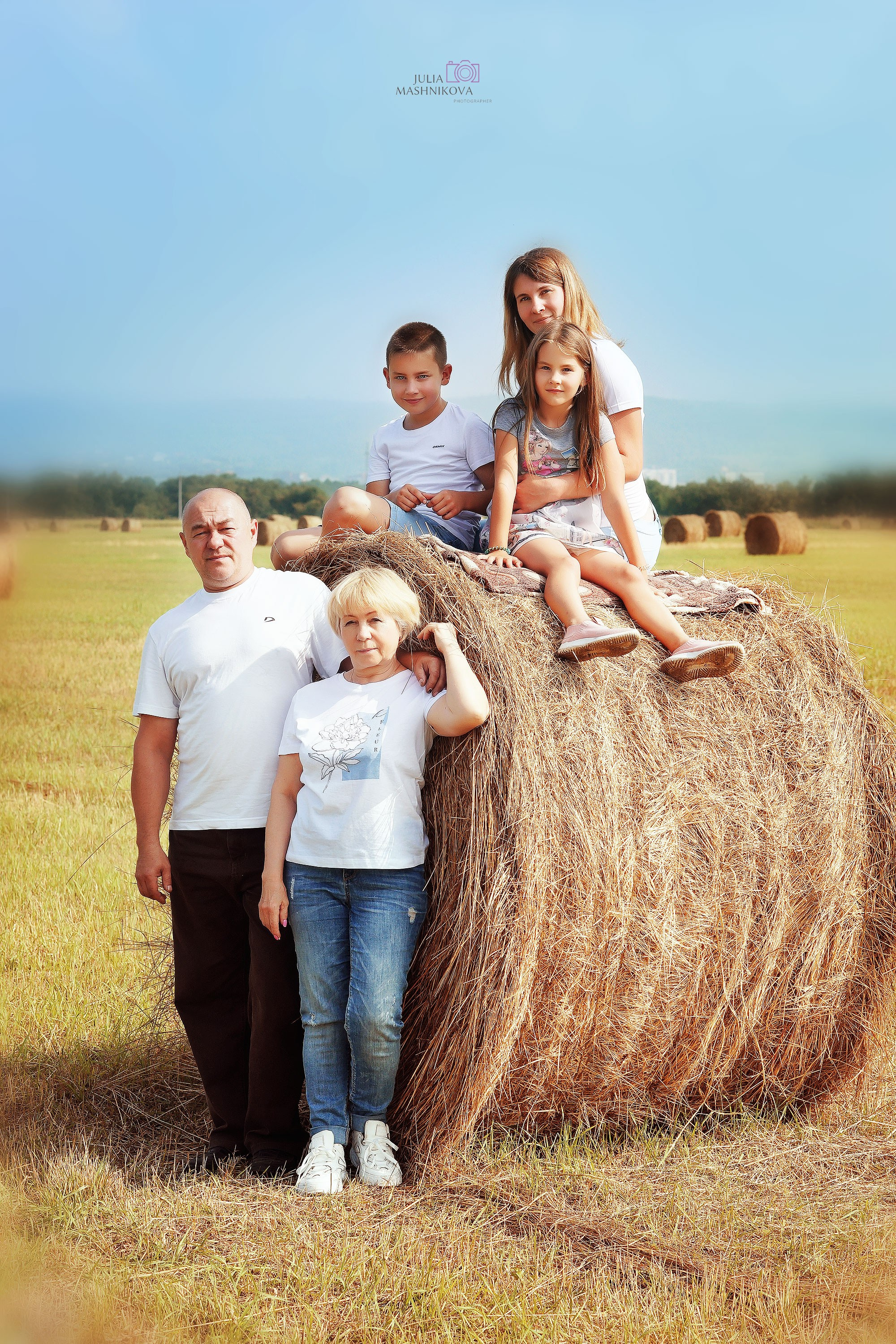 Семейная съёмка на природе. Семейный фотограф г. Новокузнецк Юлия Машникова