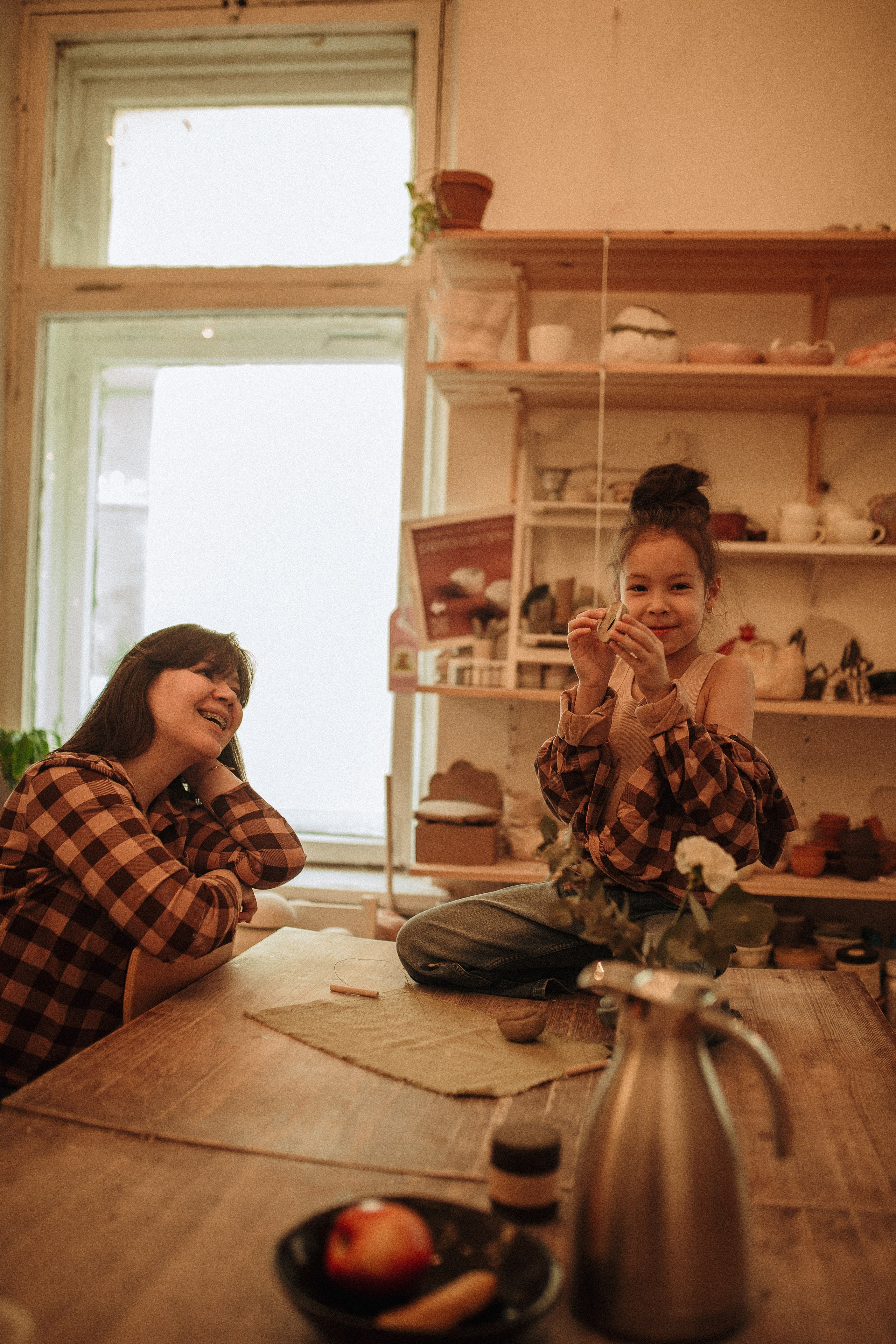 Дина & София гончарная. Семейный и Свадебный фотограф в Санкт-Петербурге Плохая Екатерина