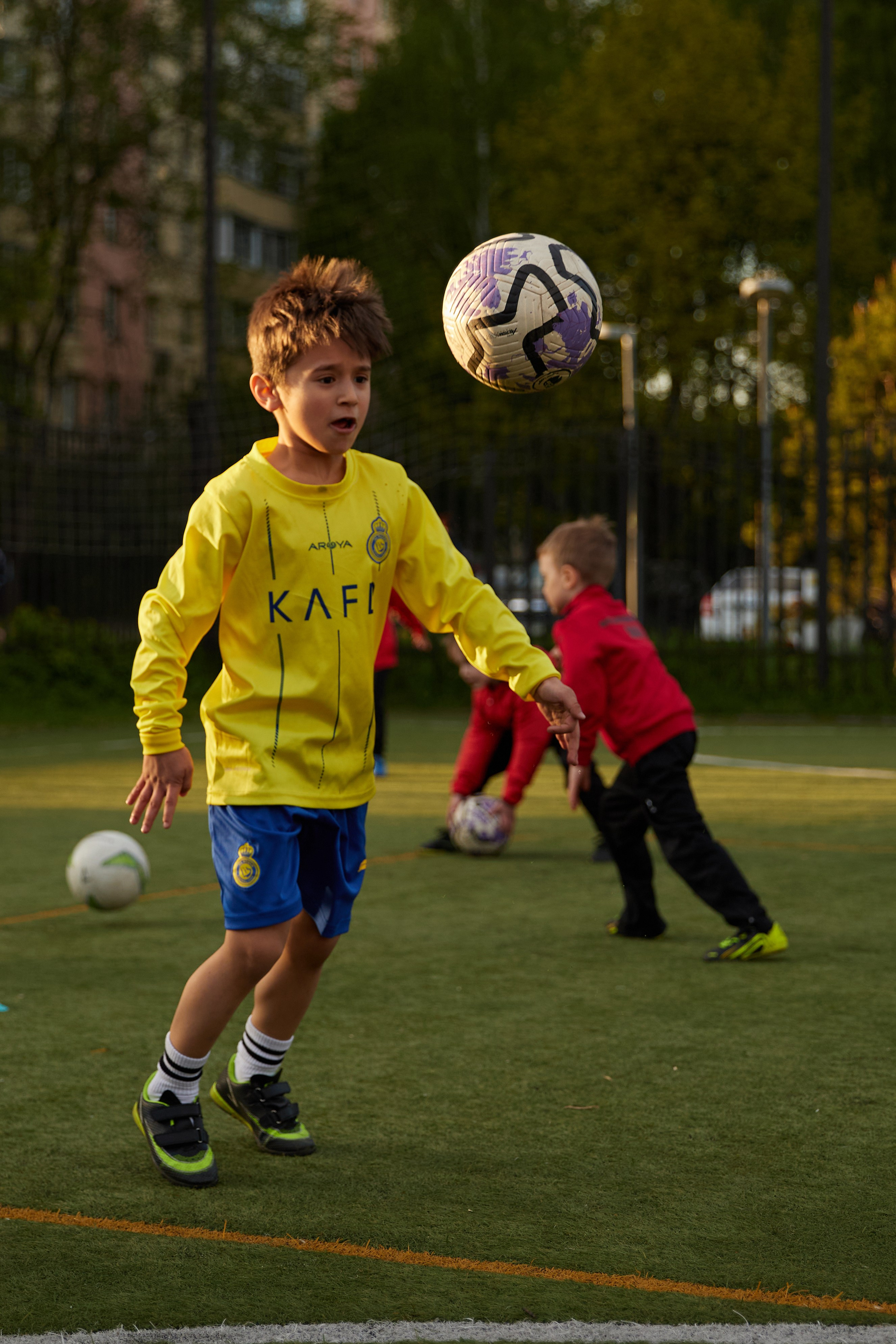 Контент футбольная школа. Фотограф