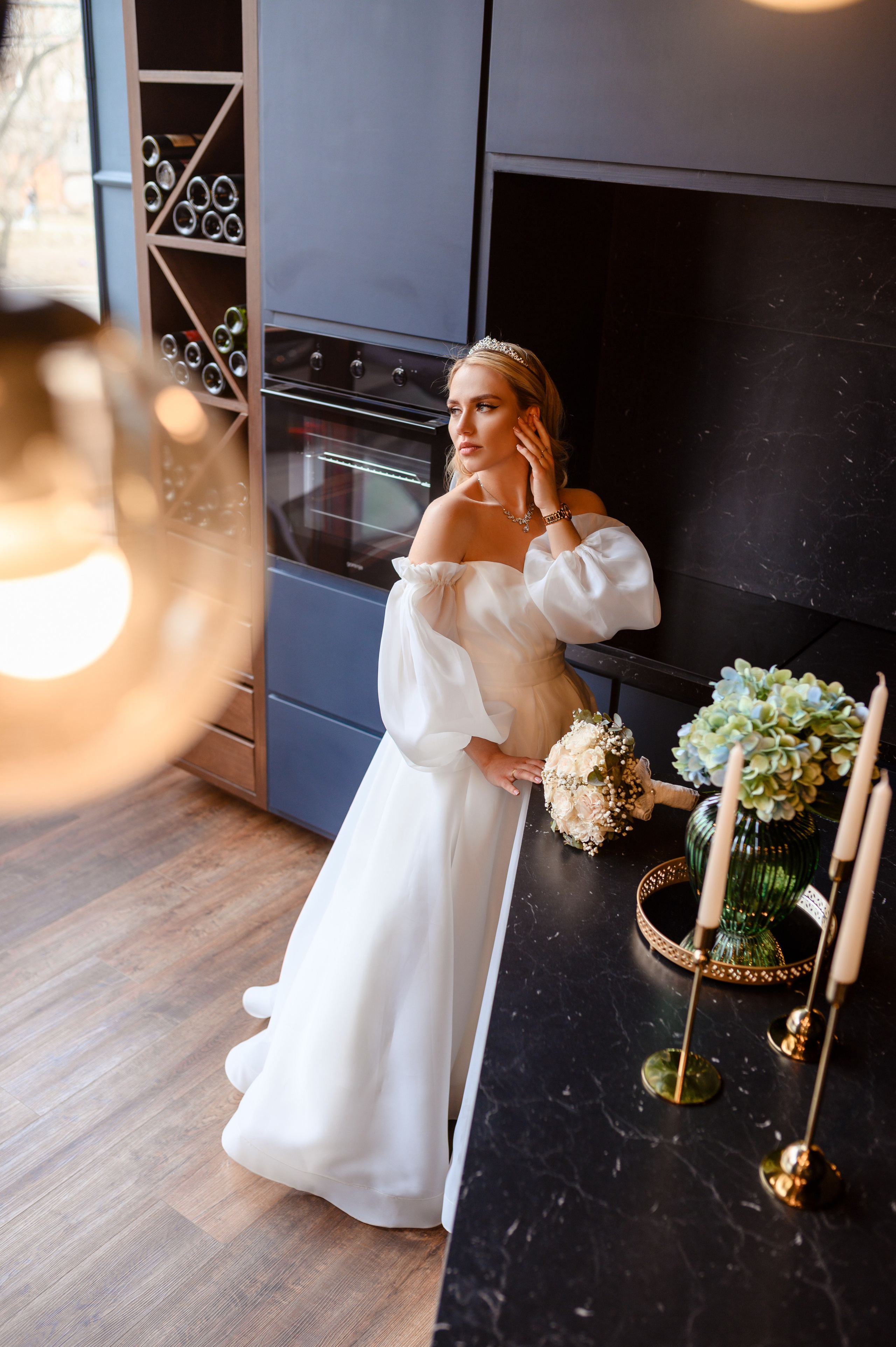 Свадебная фотосессия в фотостудии Аврора зал Эклипс. Семейный и свадебный фотограф в Донецке и Макеевке Дяченко Наталья