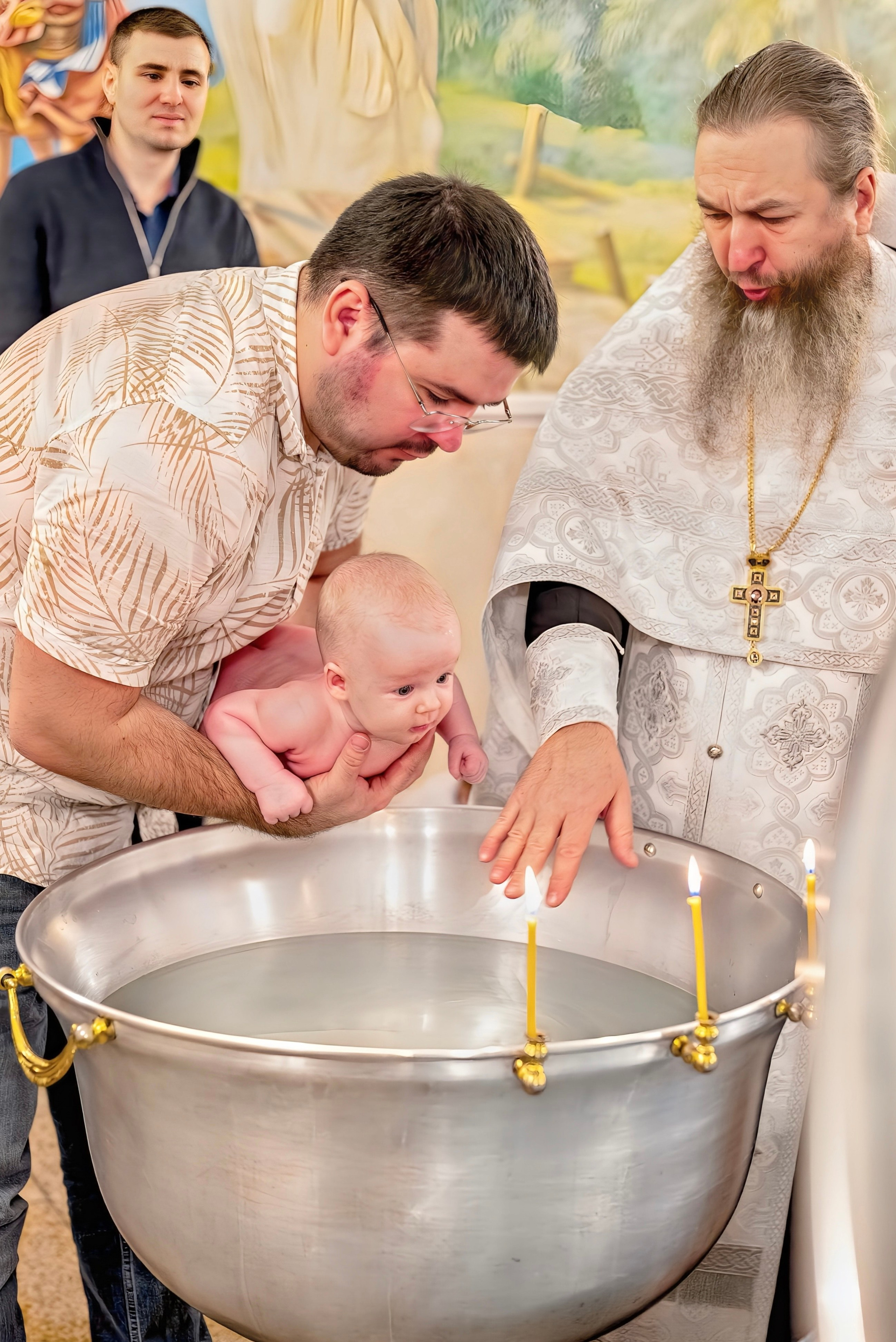Крещение в церкви Петра и Февронии Муромских. Семейный и детский фотограф Москва