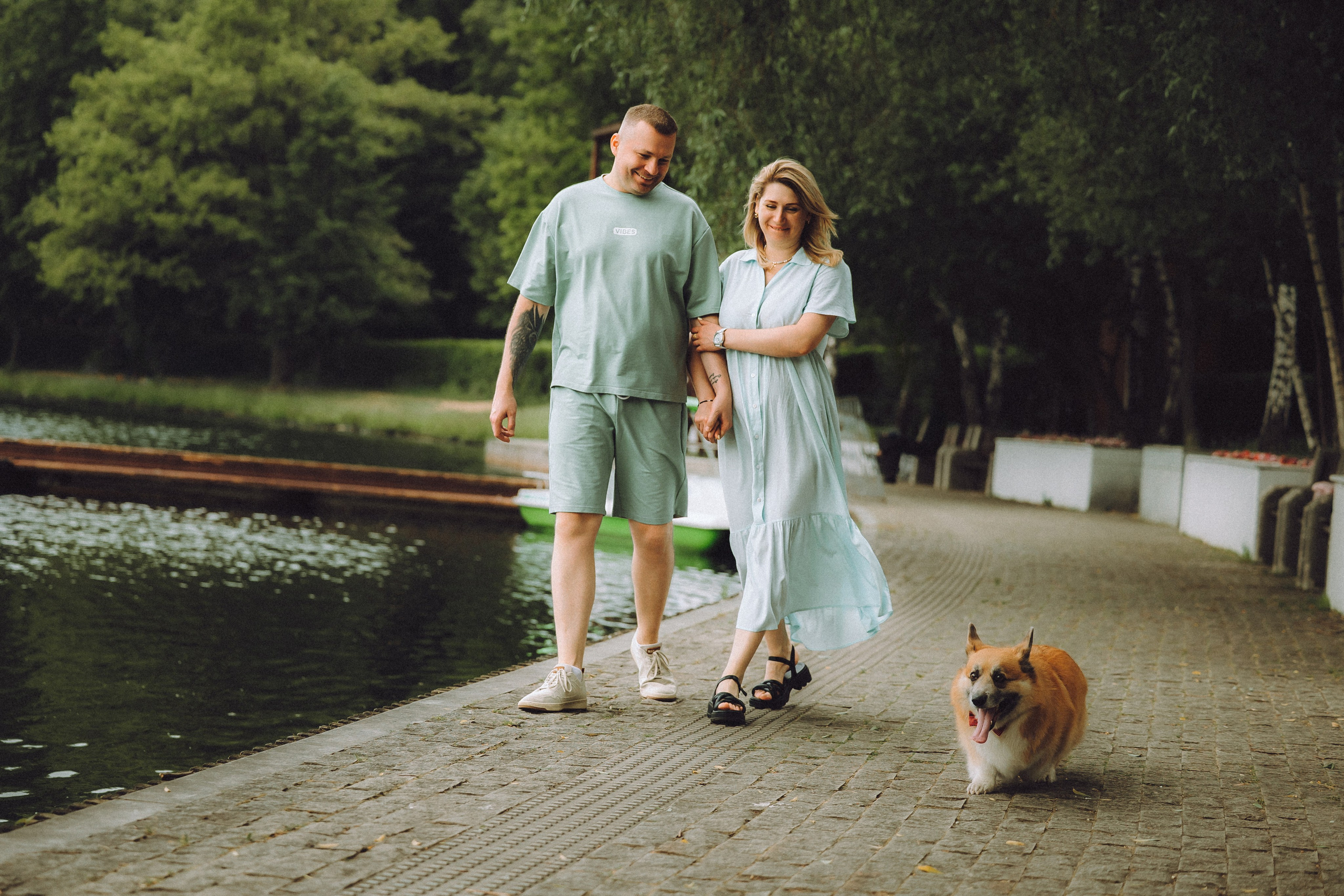 Ира, Леша и Харли