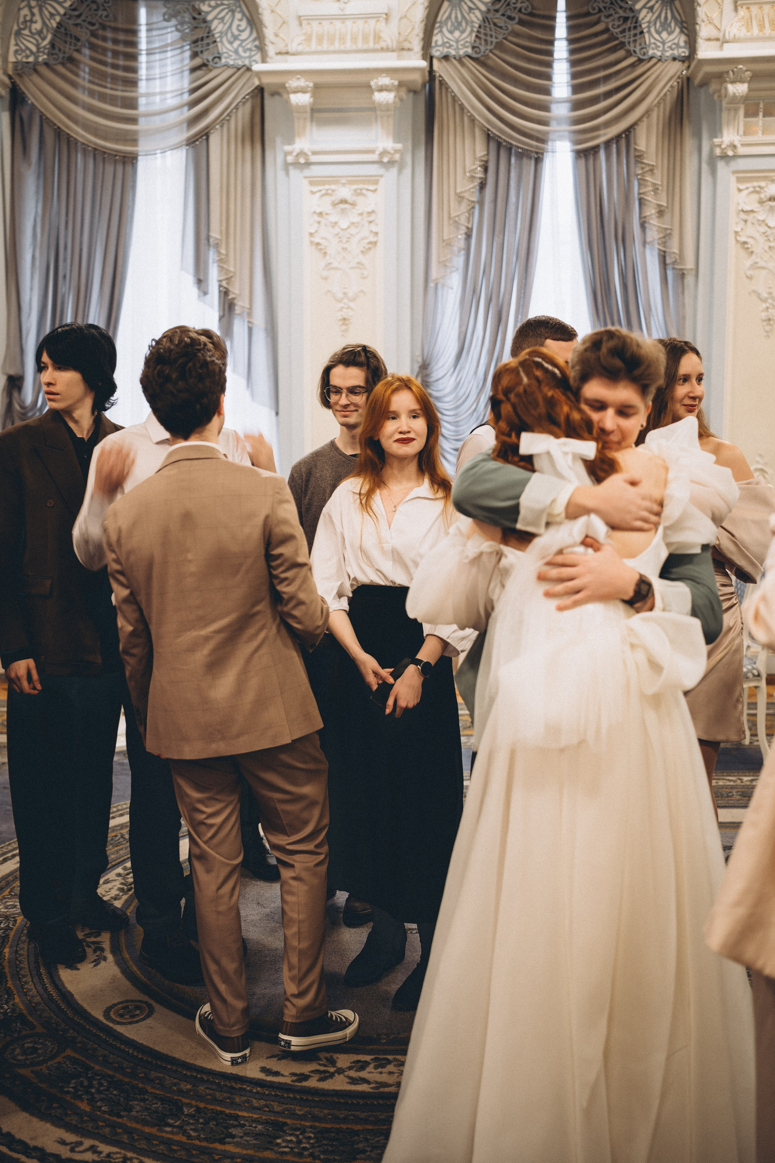 СВАДЕБНАЯ СЬЕМКА ВО ВТОРОМ ДВОРЦЕ С ГОСТЯМИ И ПРОГУЛКА В ТАВРИЧЕСКОМ САДУ. Профессиональный фотограф, Санкт-Петербург — Виктория Богомолова