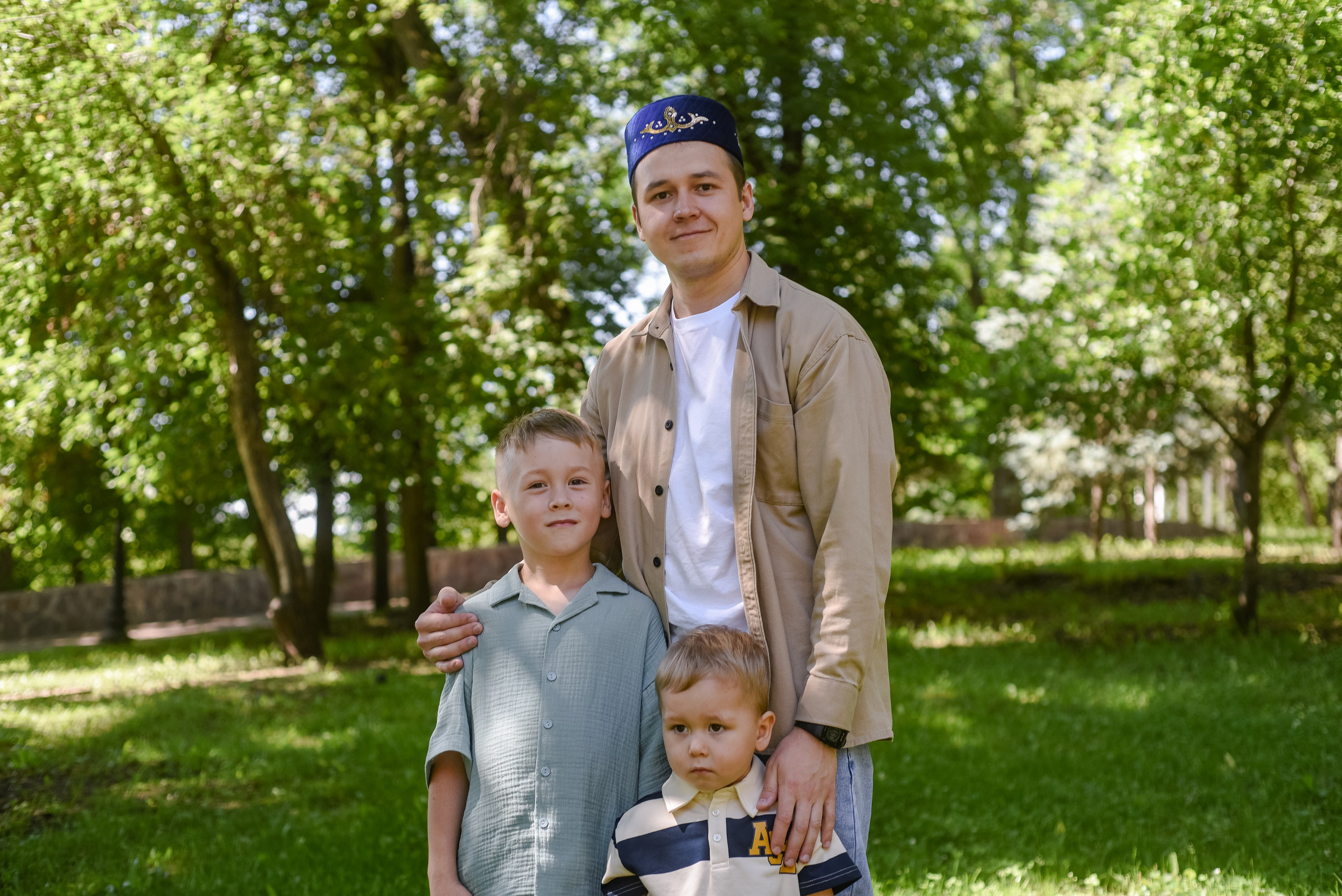 Семейная съемка в парке. Семейный и свадебный фотограф в г. Уфа Динара