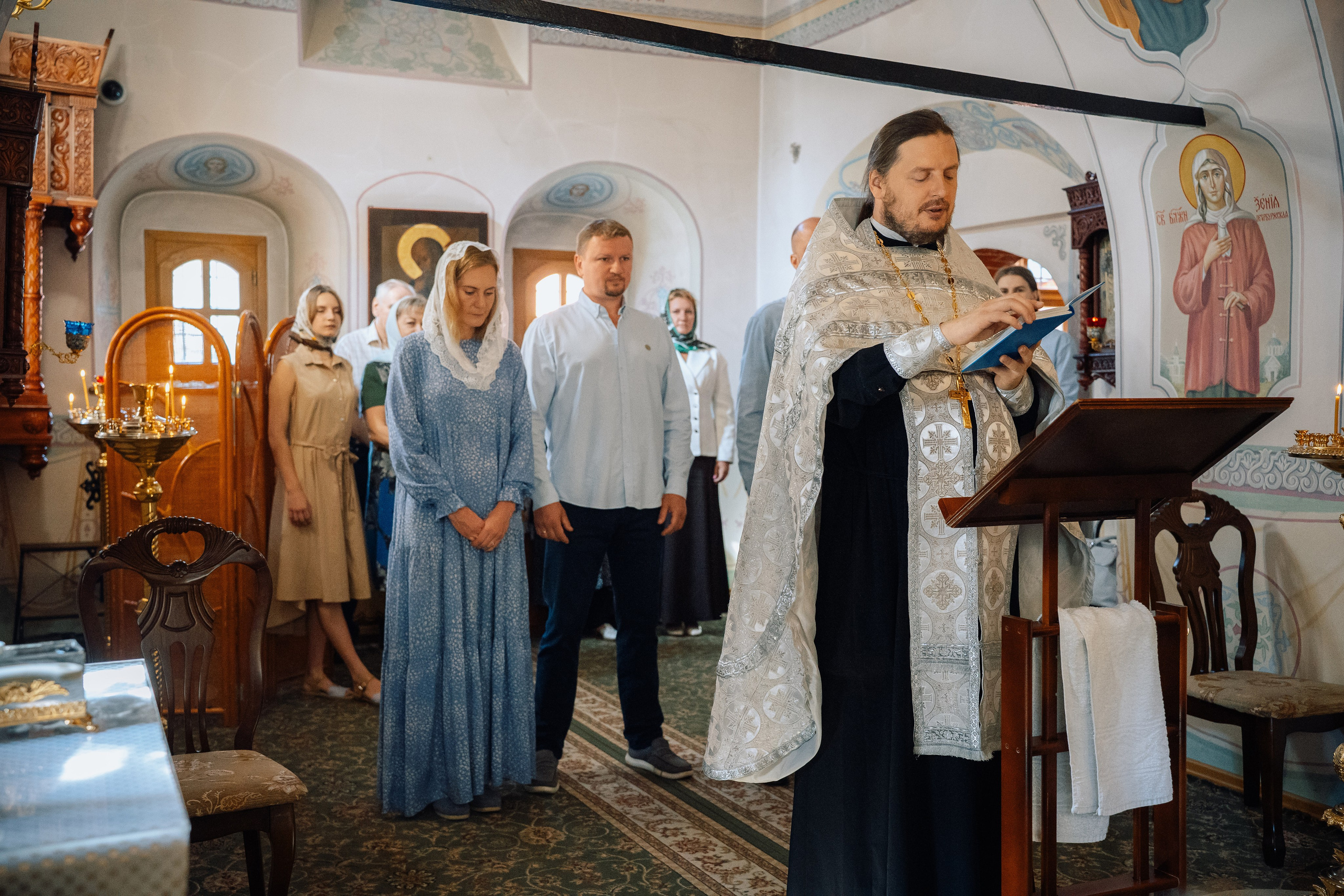 Крещение Марка. Фотограф Казакова Анастасия