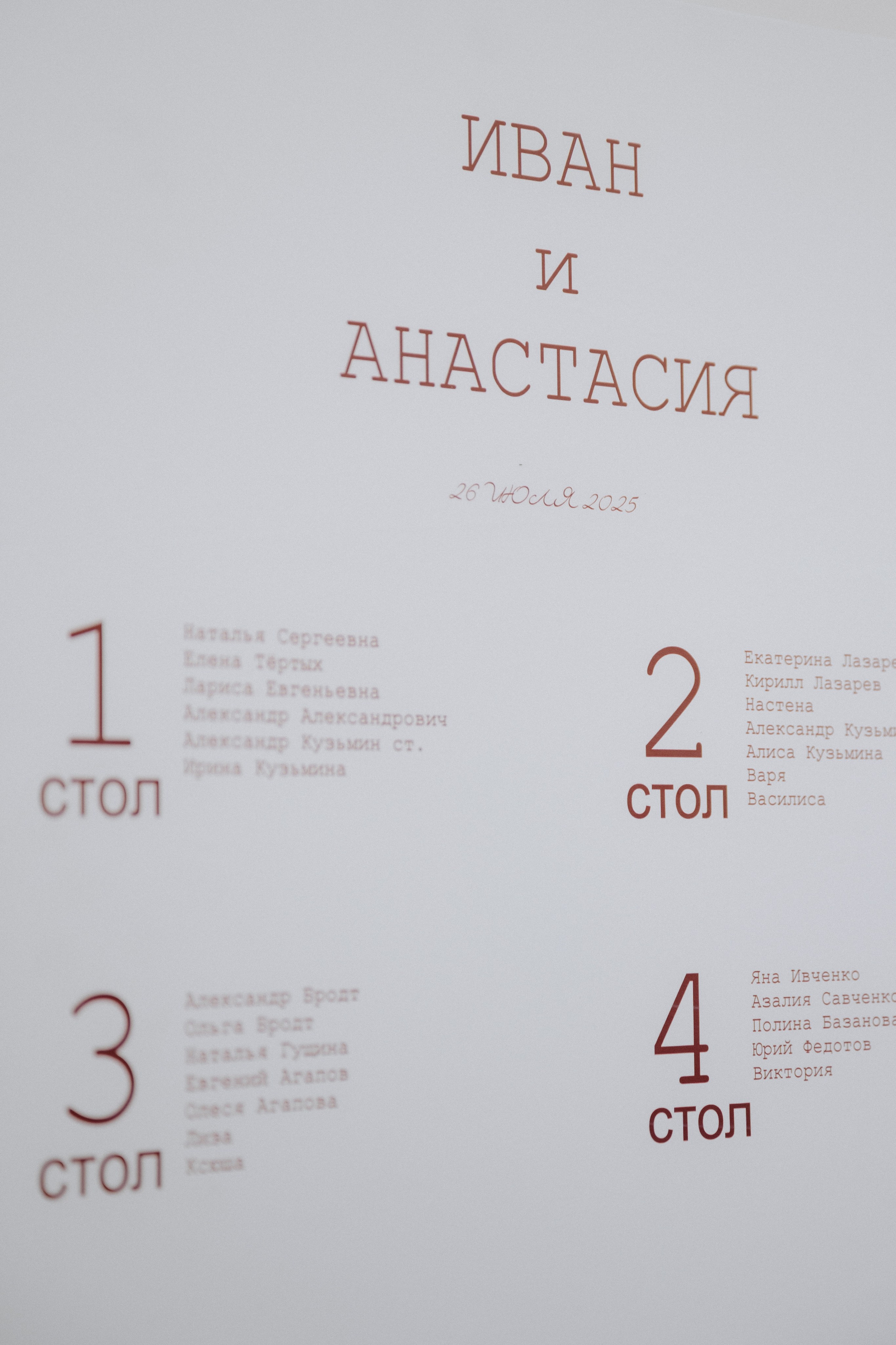 Анастасия & Иван