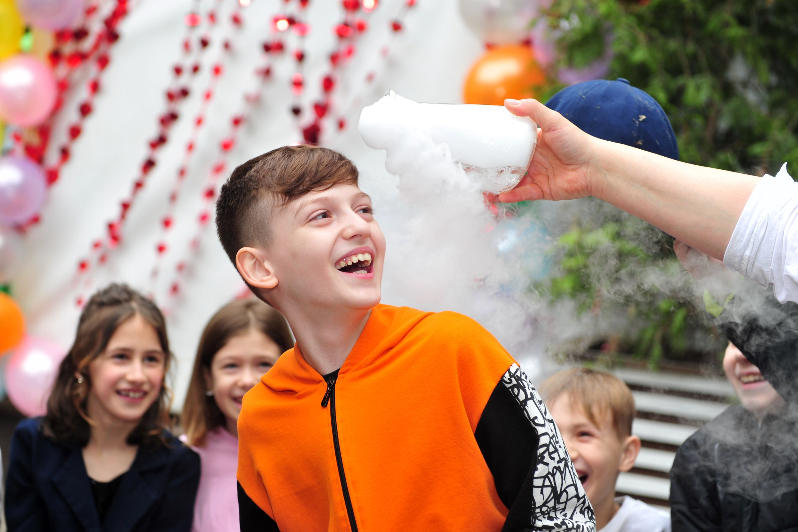 Выпускной для 4-го класса школы Протон в кафе Маска в Филёвском Парке. Свадебный и семейный фотограф в Москве Ирина Гончарова
