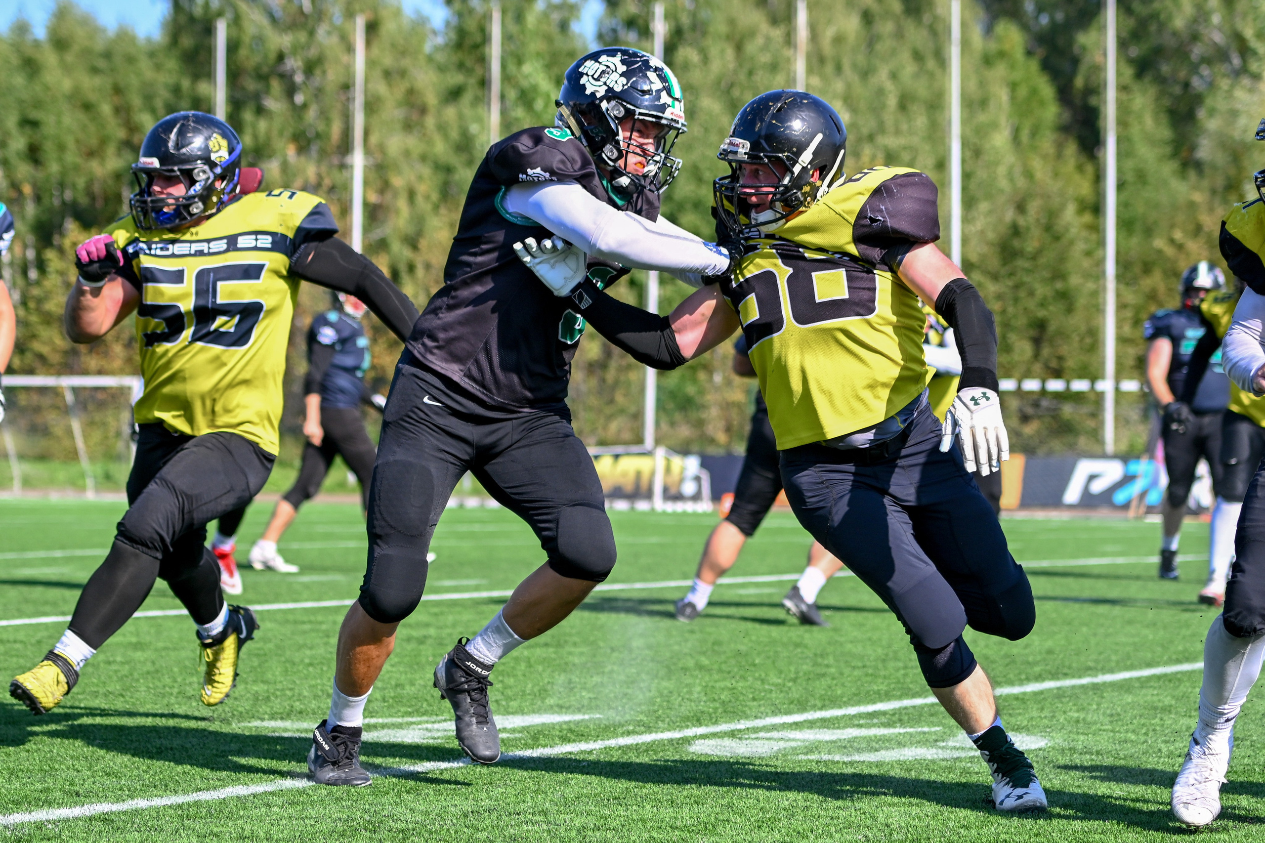 Американский футбол. Спортивный и репортажный фотограф в Казани Вячеслав Сатонин