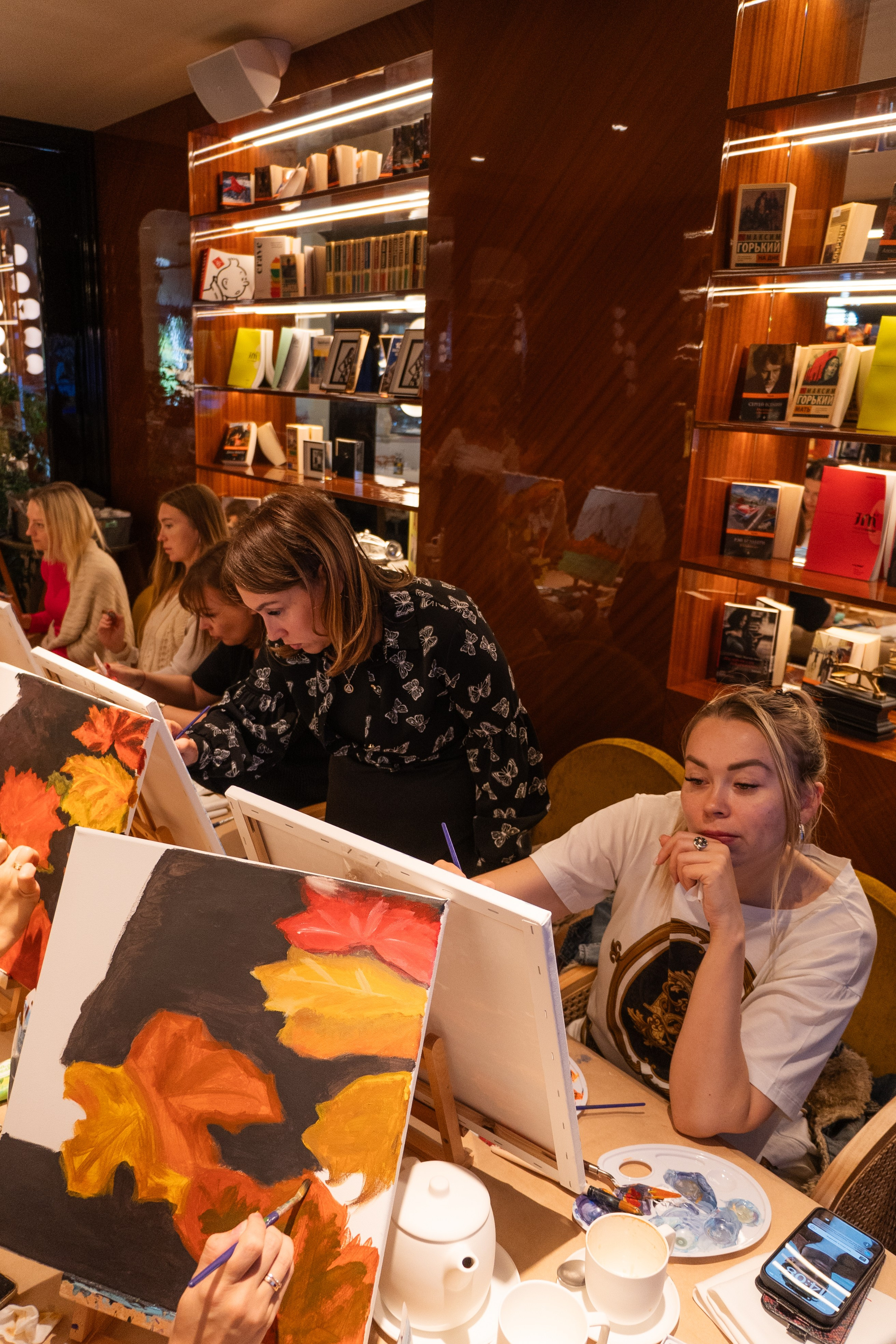 Корпоратив Teach Me Art 3. Портретный фотограф в Москве и Санкт-Петербурге Арина Чех