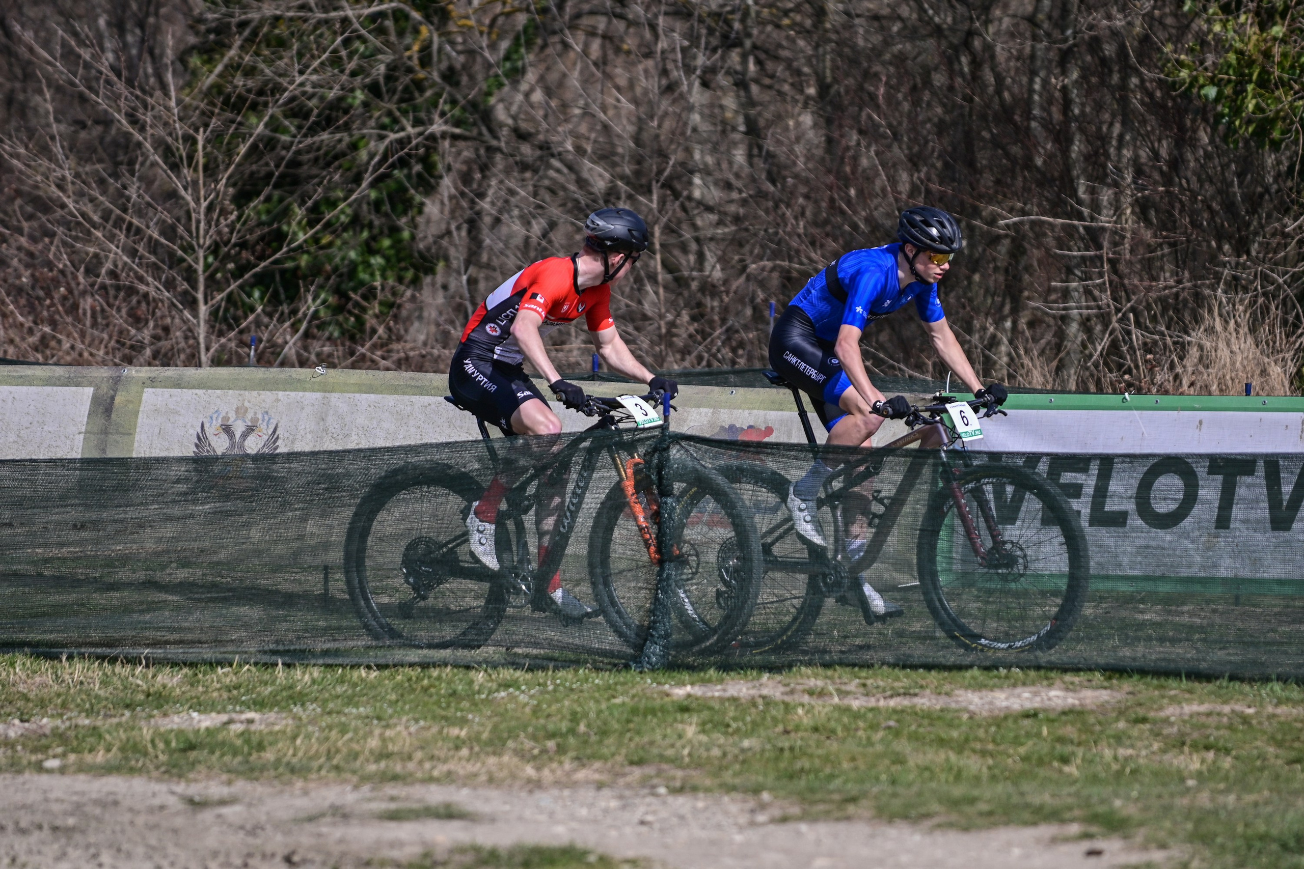 Маунтинбайк, кросс-кантри в Архипо-Осиповке 16 марта 2025. Спортивный фотограф, фотожурналист Павел Ларькин