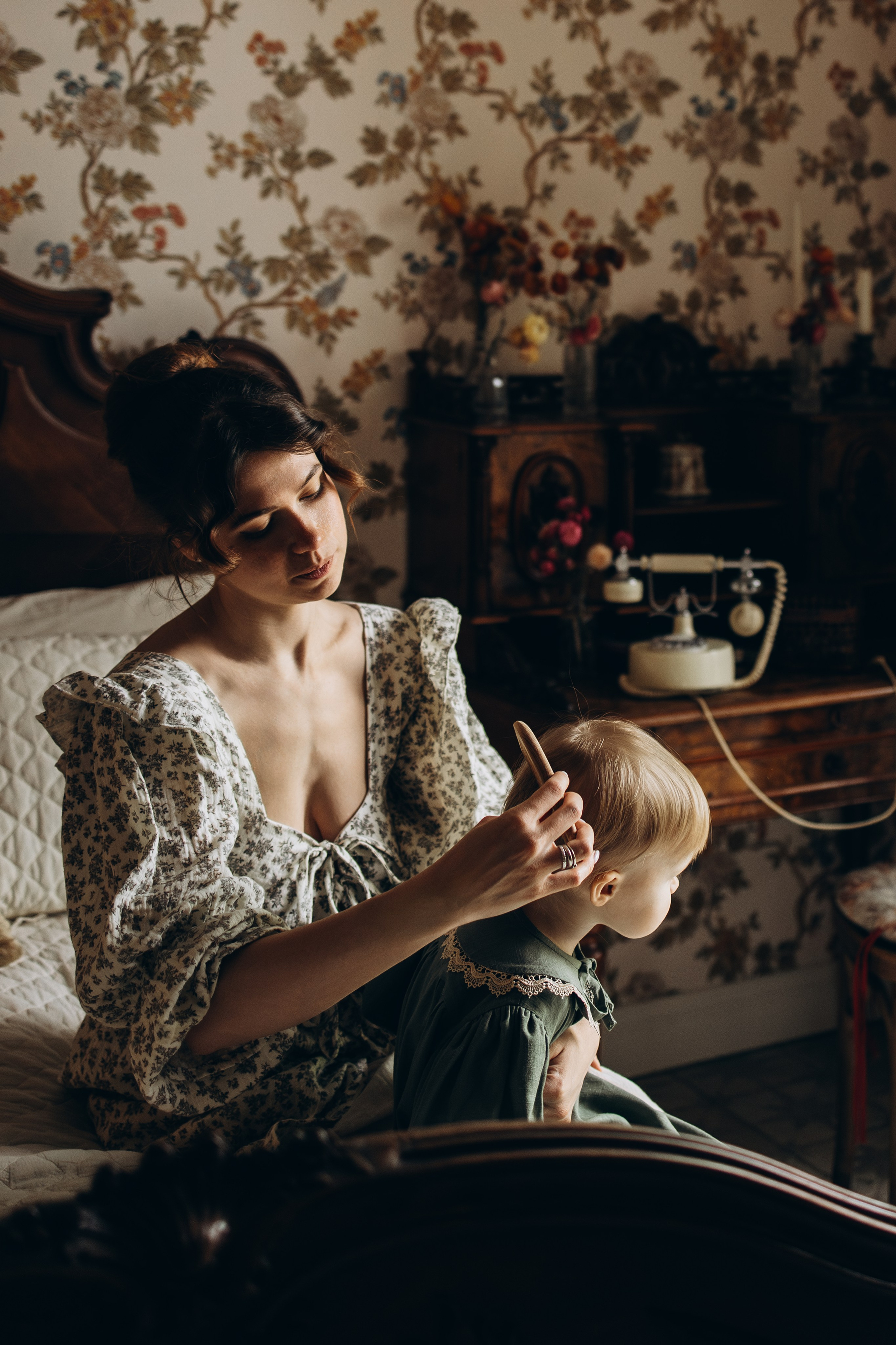 Художницы Настя и Тонечка в Villa Rossa. Семейный фотограф в Москве Марина Петра