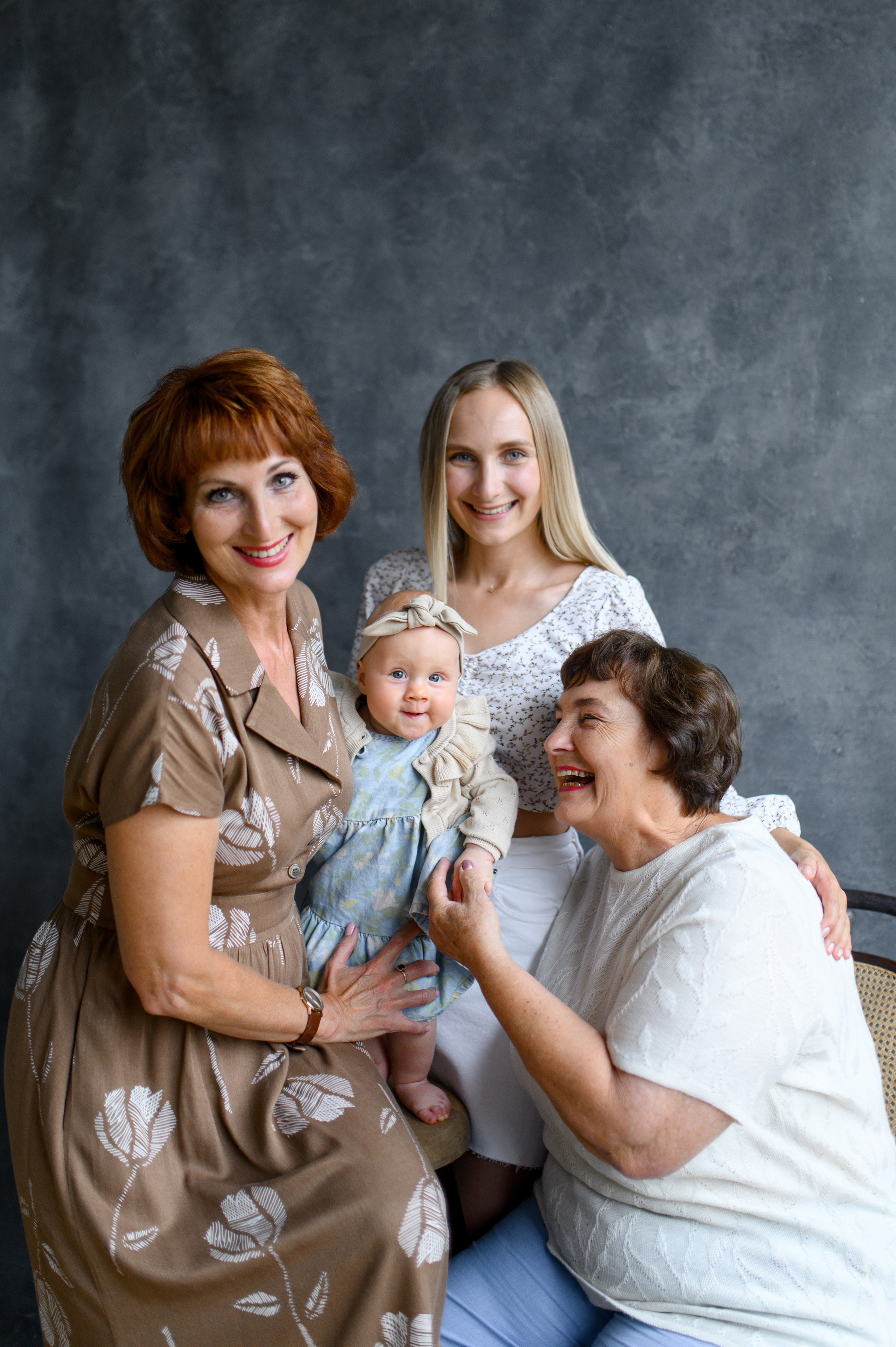 4 поколения. Свадебный и портретный фотограф в Санкт-Петербурге Ирина Келина