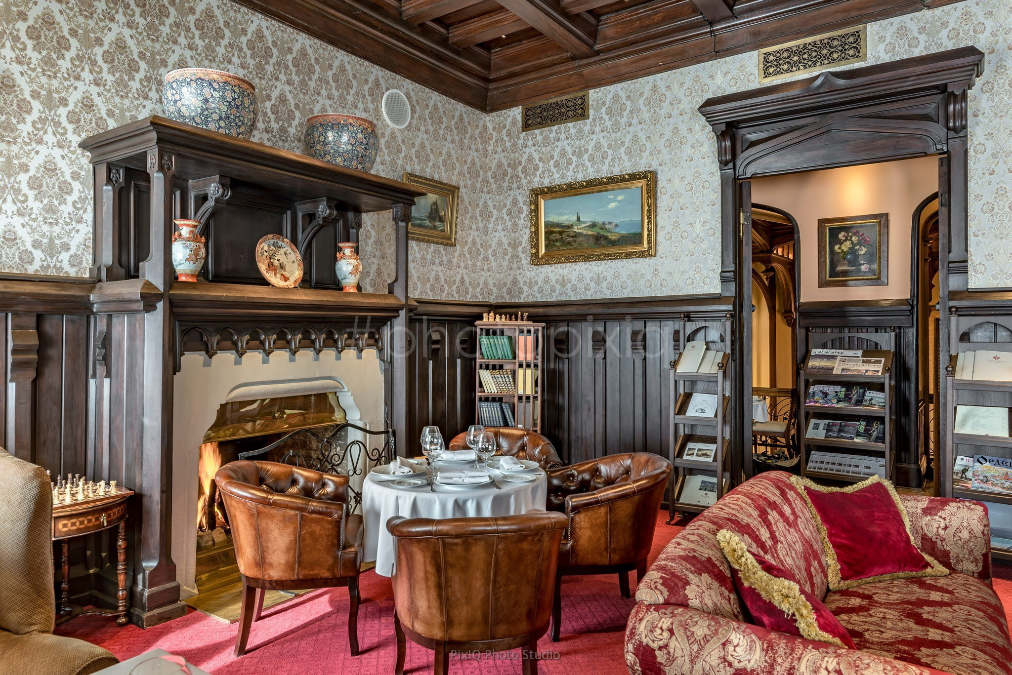 Фотосъёмка ресторана ЦДЛ. Интерьерная съёмка и виртуальные туры — Интерьерный фотограф Кузнецов Сергей (photopixiq)