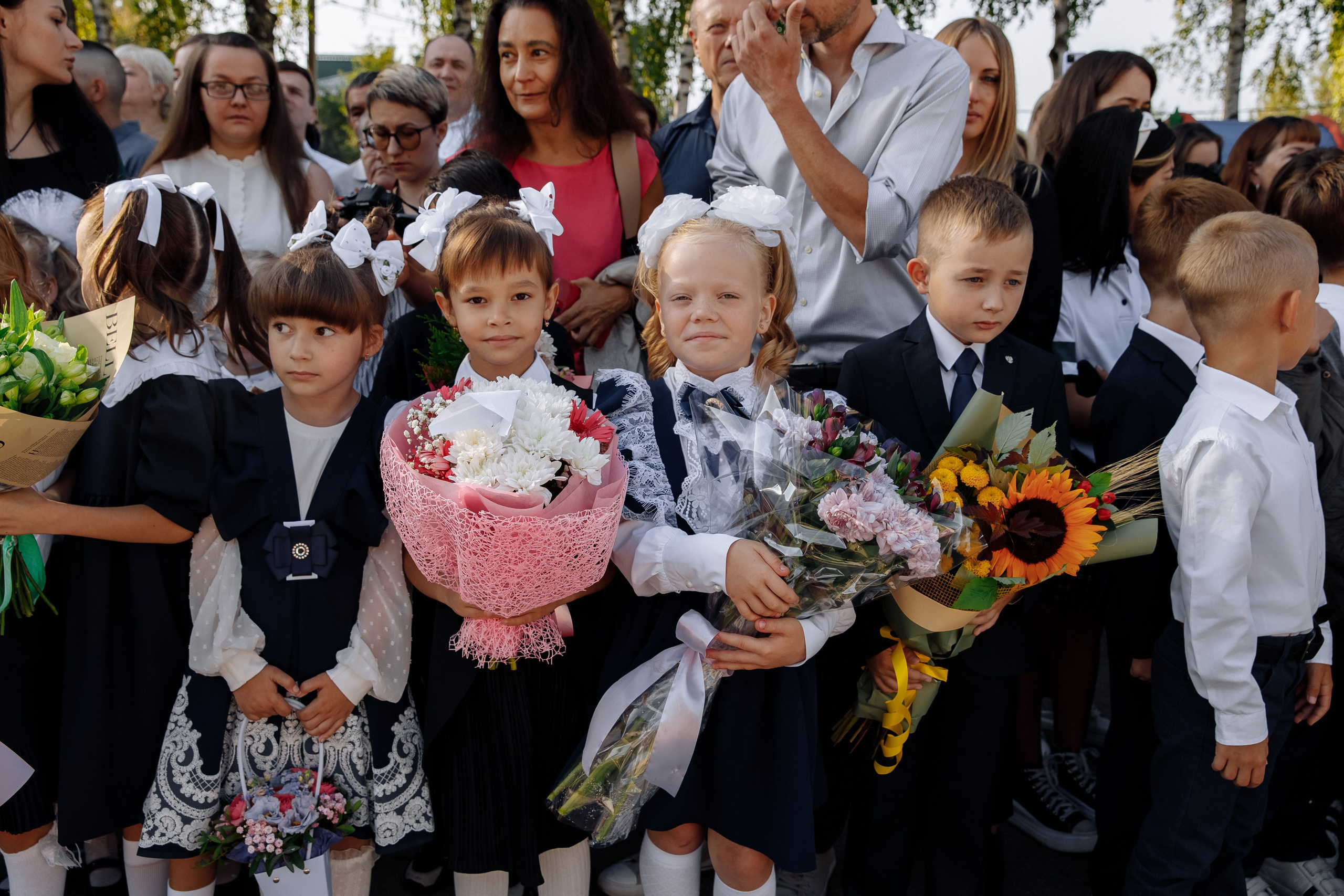 1 сентября Покровская СОШ. Свадебный фотограф Фадеева Алёна