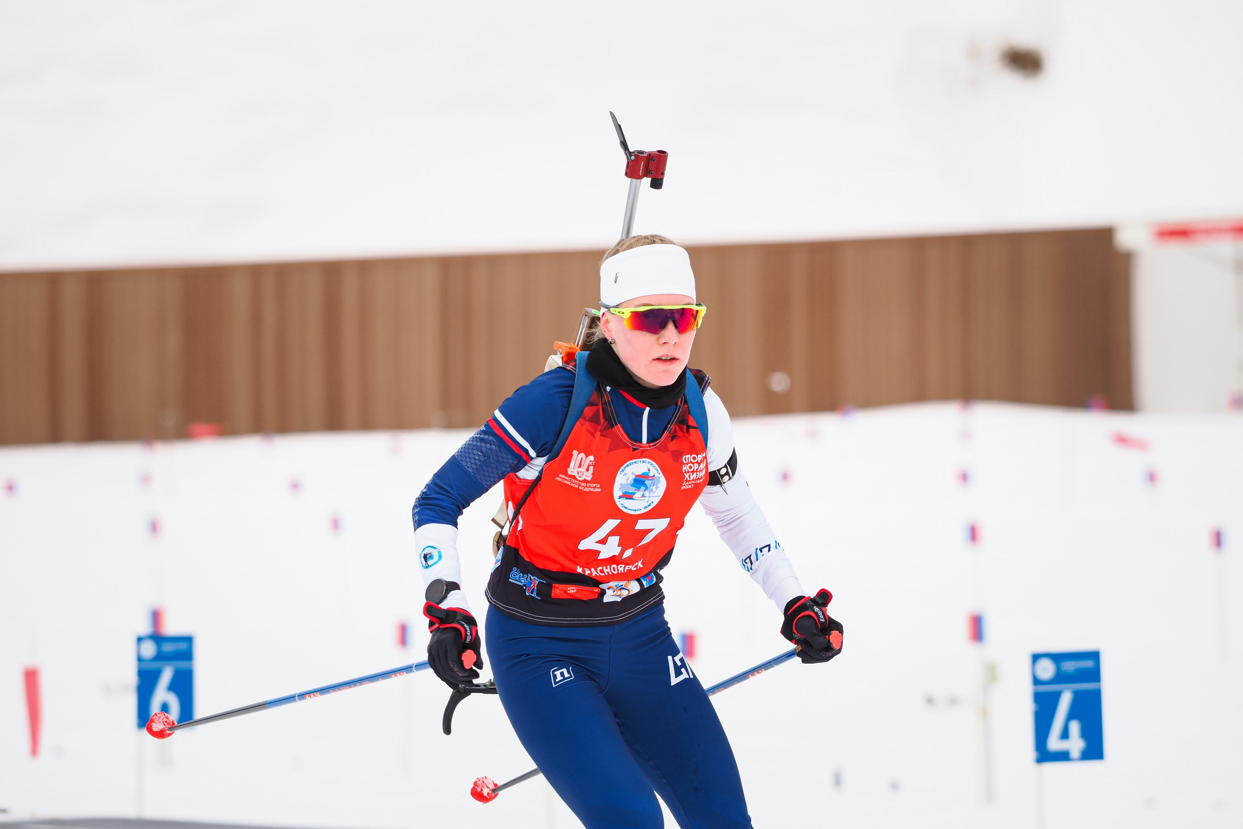 Биатлон / Первенство России. Репортажный фотограф Алексей Козьмин