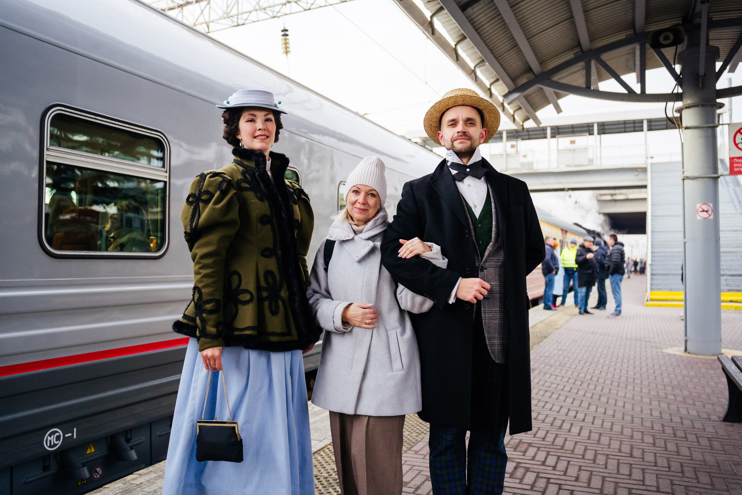 Экскурсия на ретропоезде. Видеограф и Фотограф в Челябинске Ксения и Владимир Рюмины