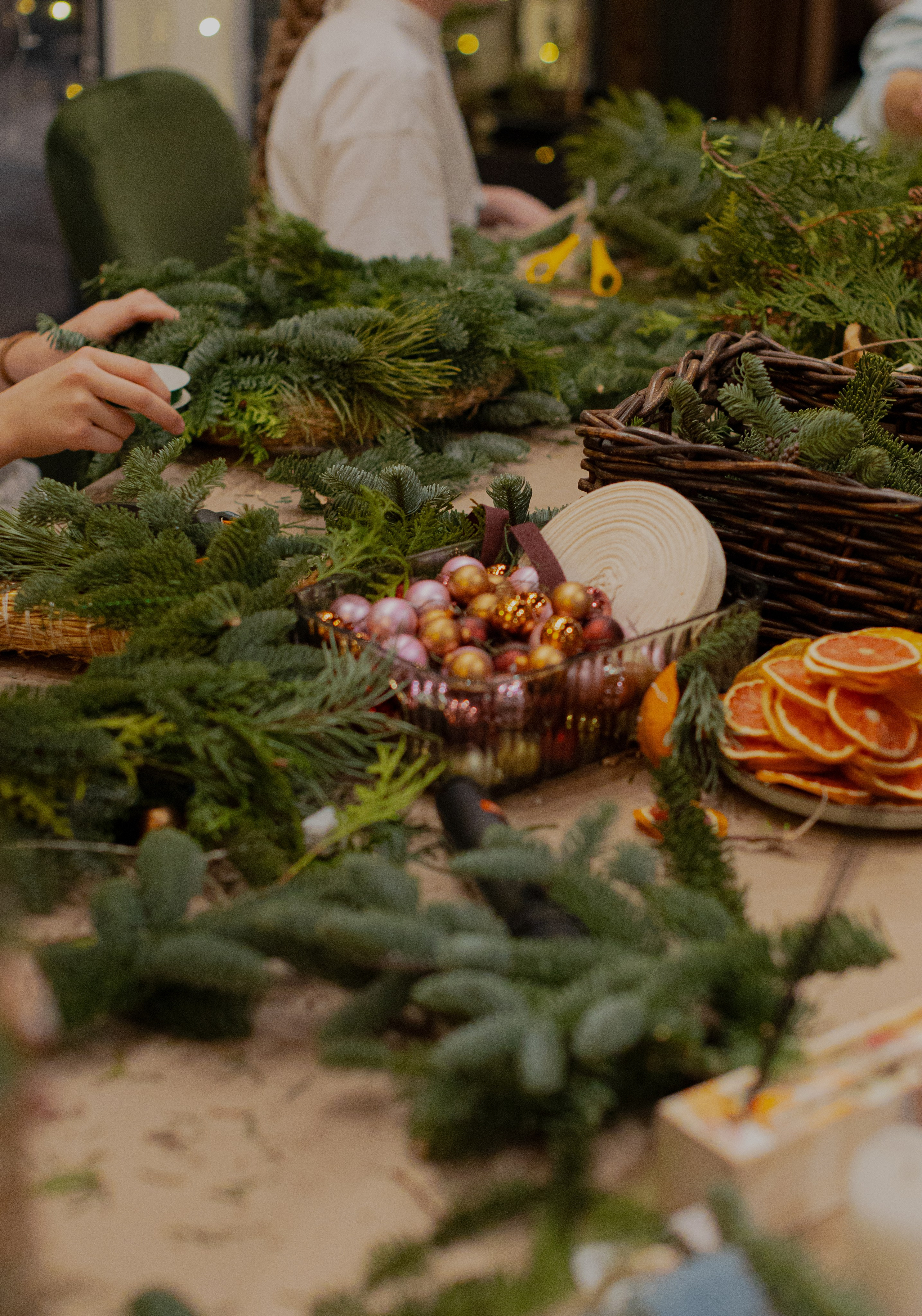 Мк Новогодний Венок. Анастасия Ракчеева Художник