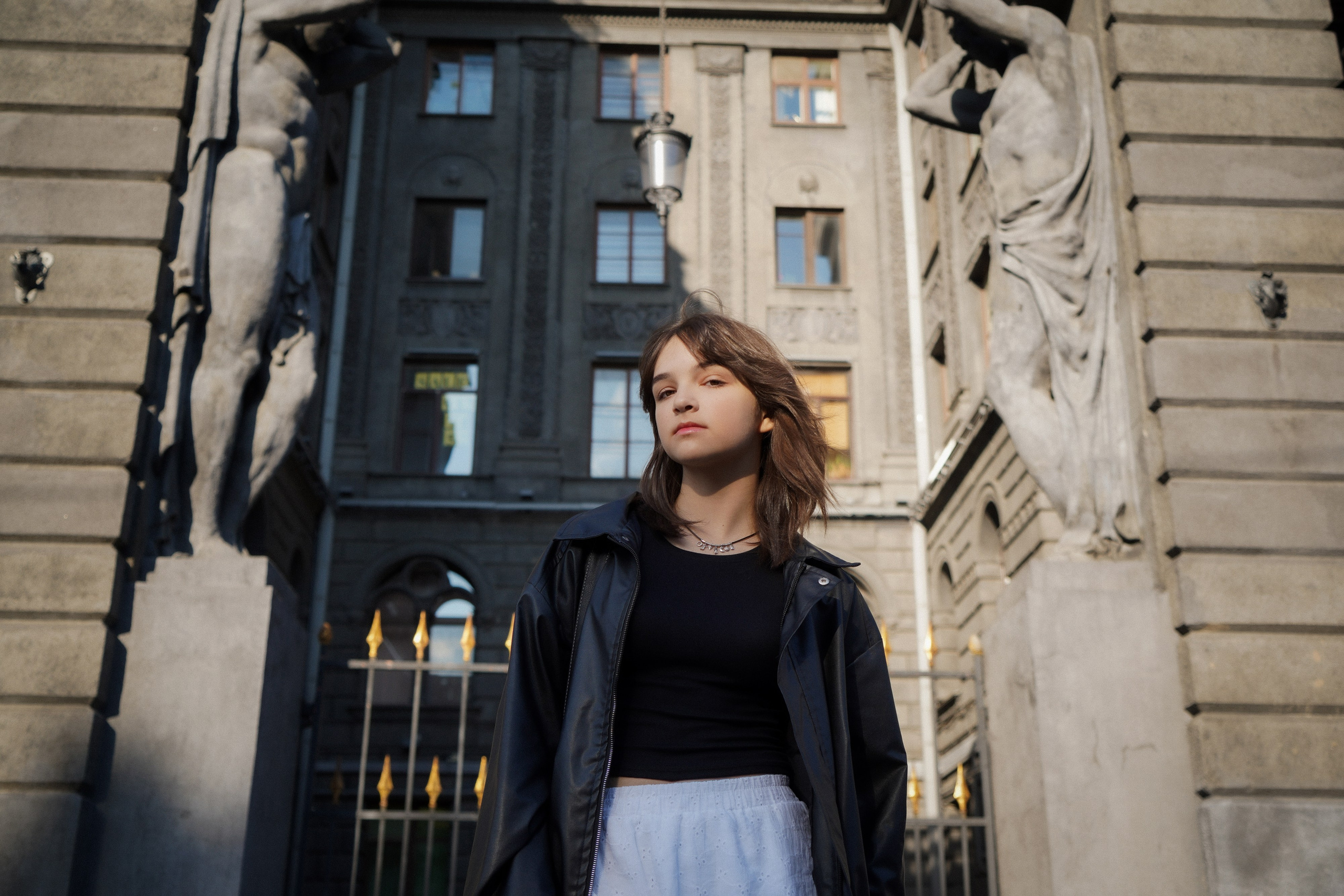 Портретная фотосессия в центре Санкт-Петербурга для Лены. Светлана Гопанюк. Портретный фотограф. Санкт-Петербург. СПб