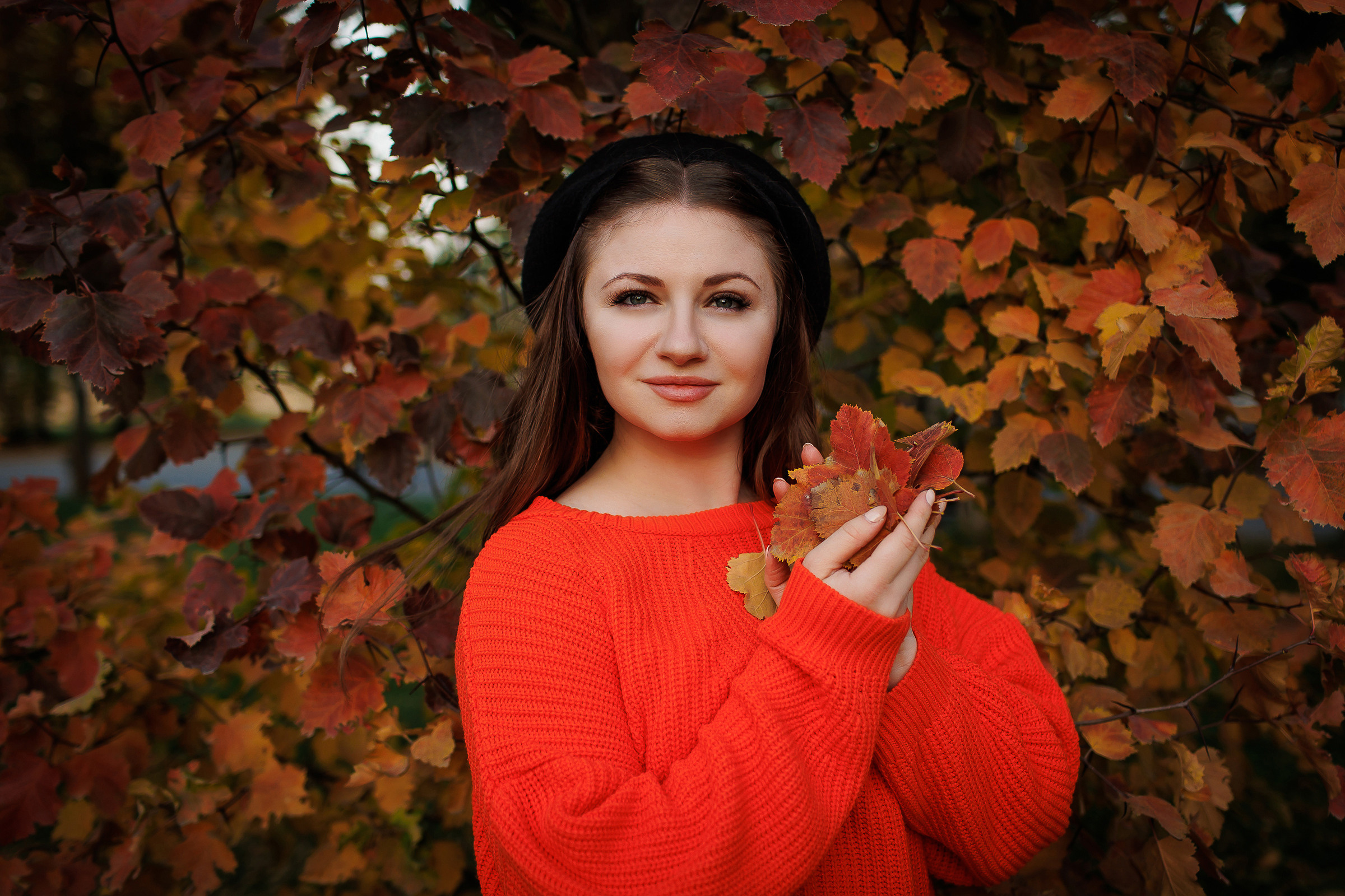 Осенняя семейная фотосессия в парке Алматы. Свадебный и семейный фотограф Алматы Владимир Акуленко