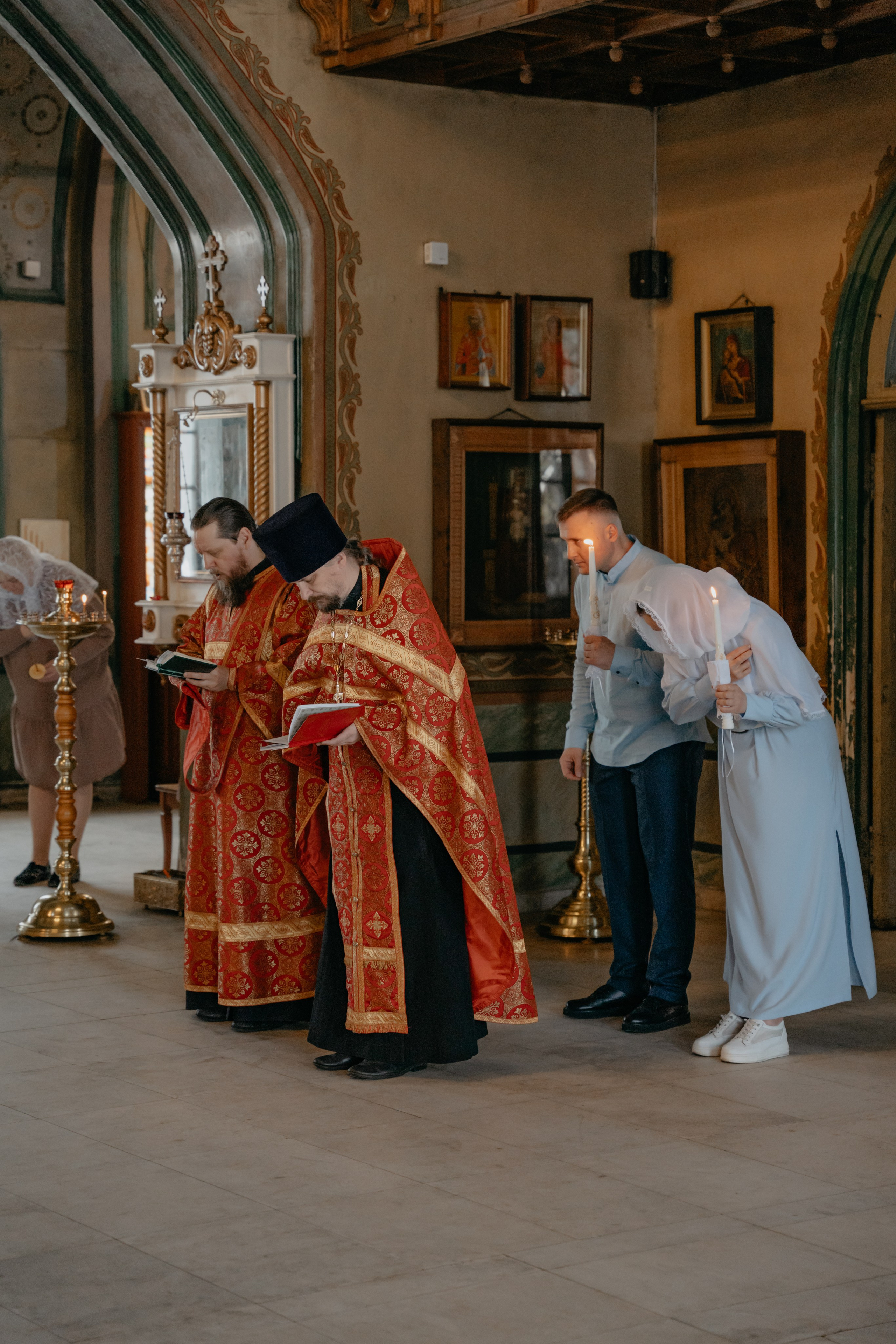 Таинство церемонии венчания. Храм Иоанна Предтечи