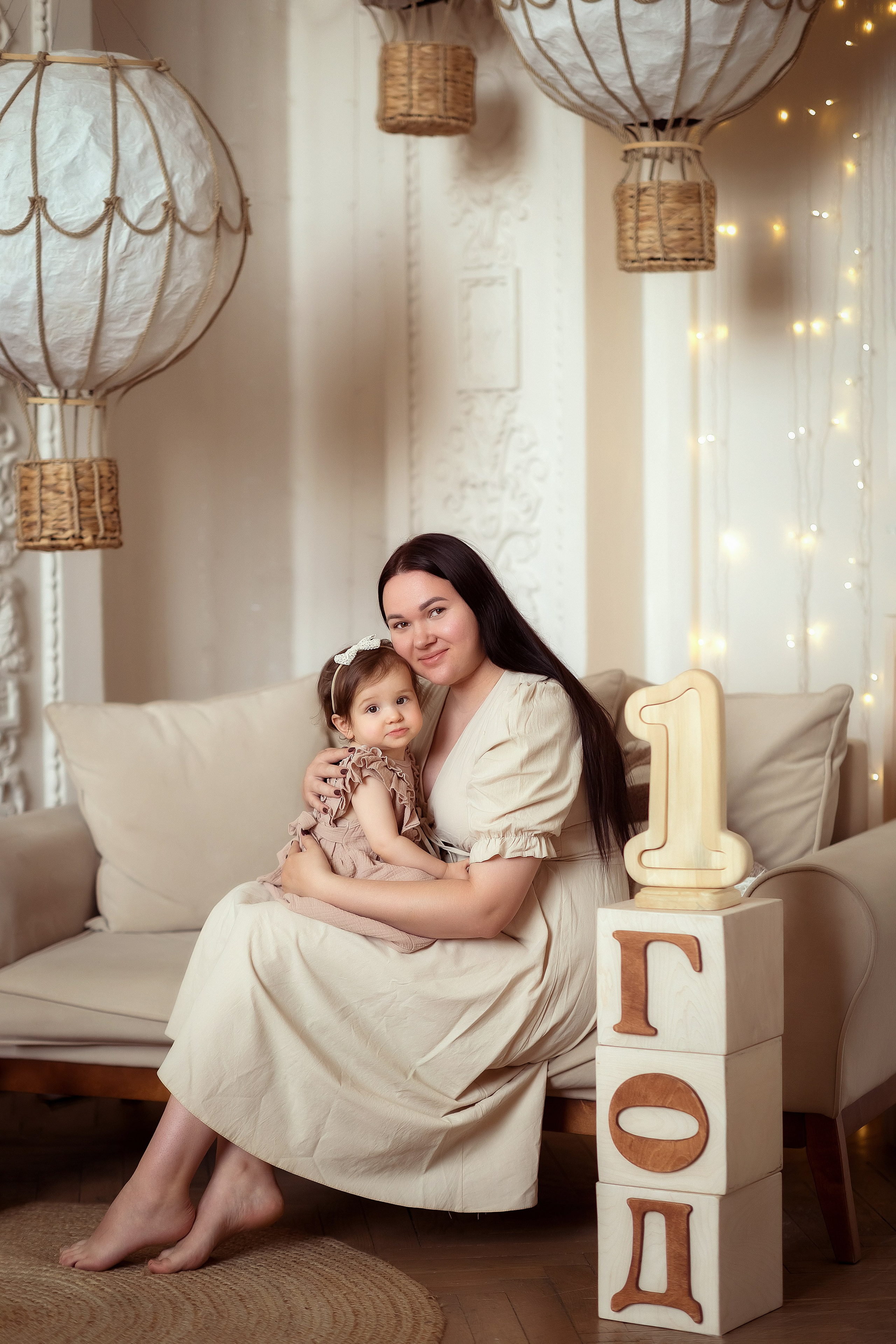 Агата 1 годик. Фотограф на крещение и венчание