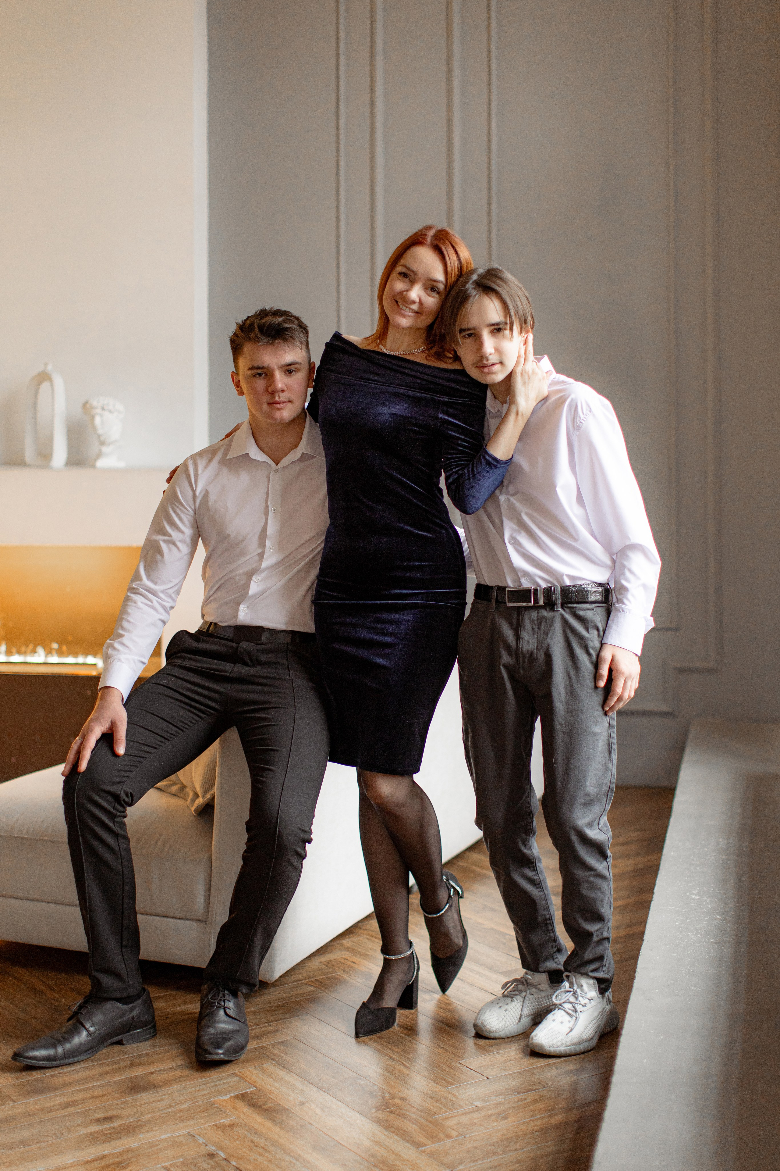 Семейная фотосессия в фотостудии в СПб