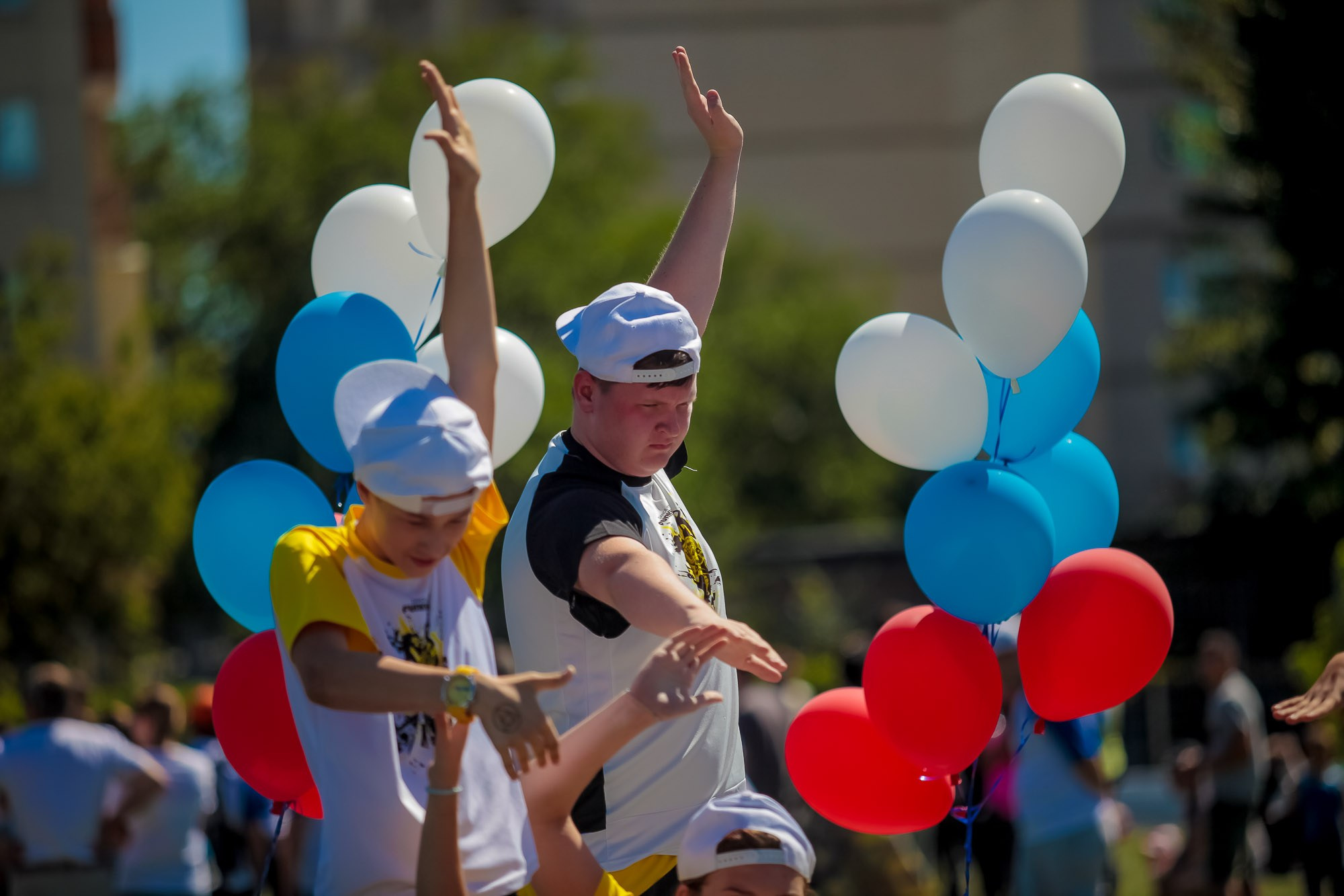 День Физкульт. Максим Матвийченко и Виктория Басова профессионалы своего дела