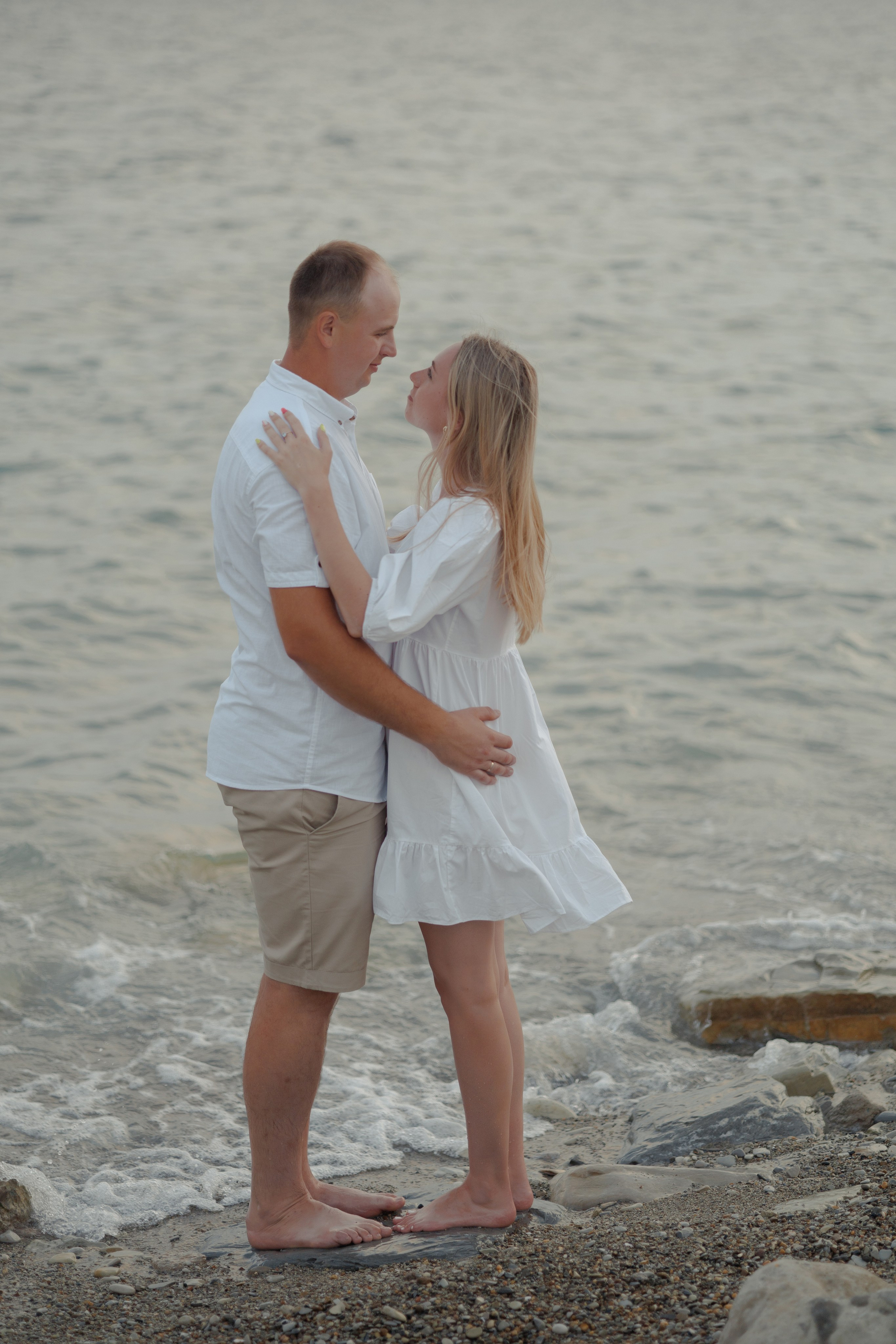 Лавстори на берегу моря. Семейный и портретный фотограф в Геленджике Любовь Бодрова