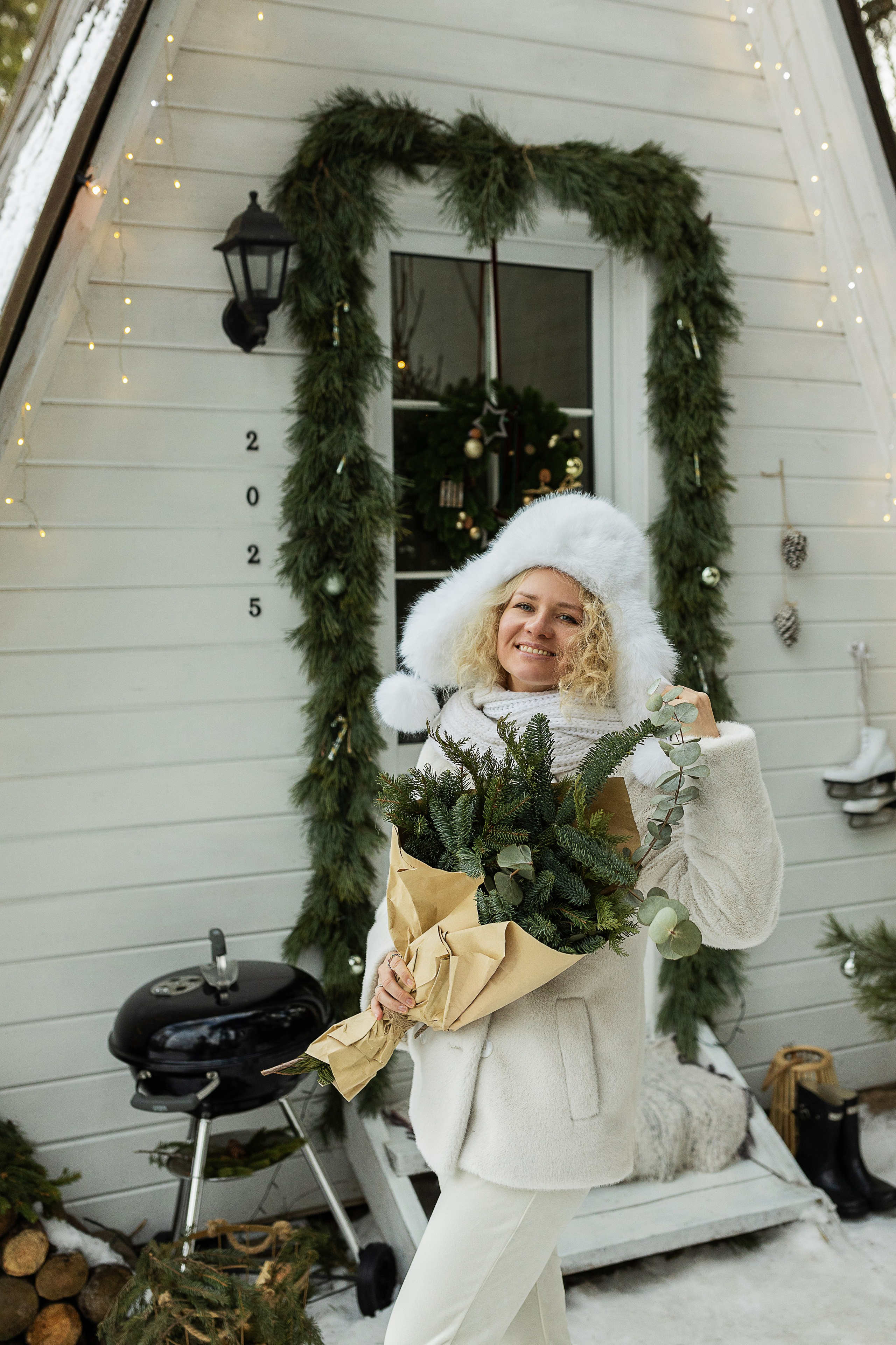 Зима в Кантри Хаус (загородная локация). Семейный и детский фотограф в Москве Олеся Маркина