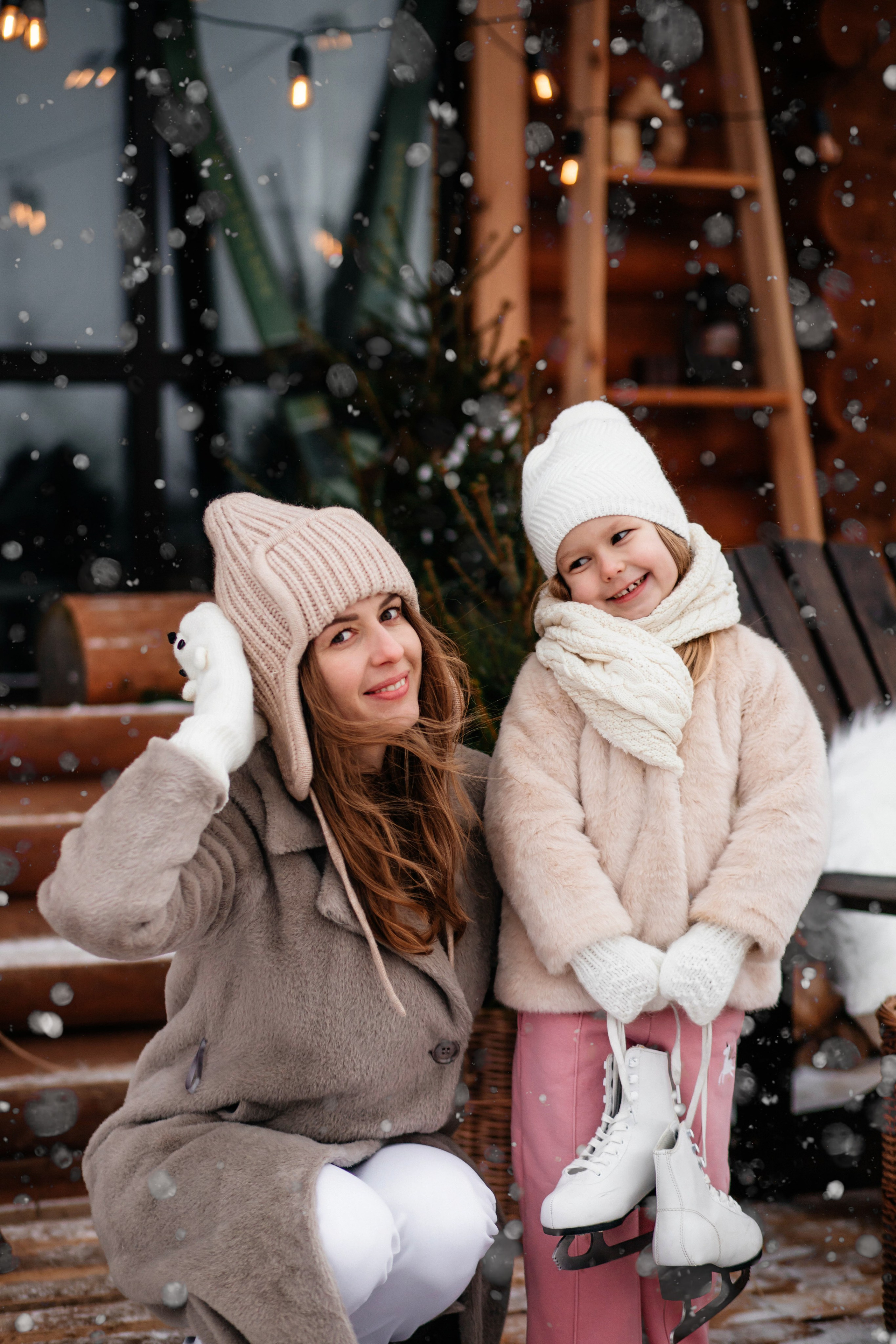 Зимнее мама+доча. Свадебный и семейный фотограф Витебск