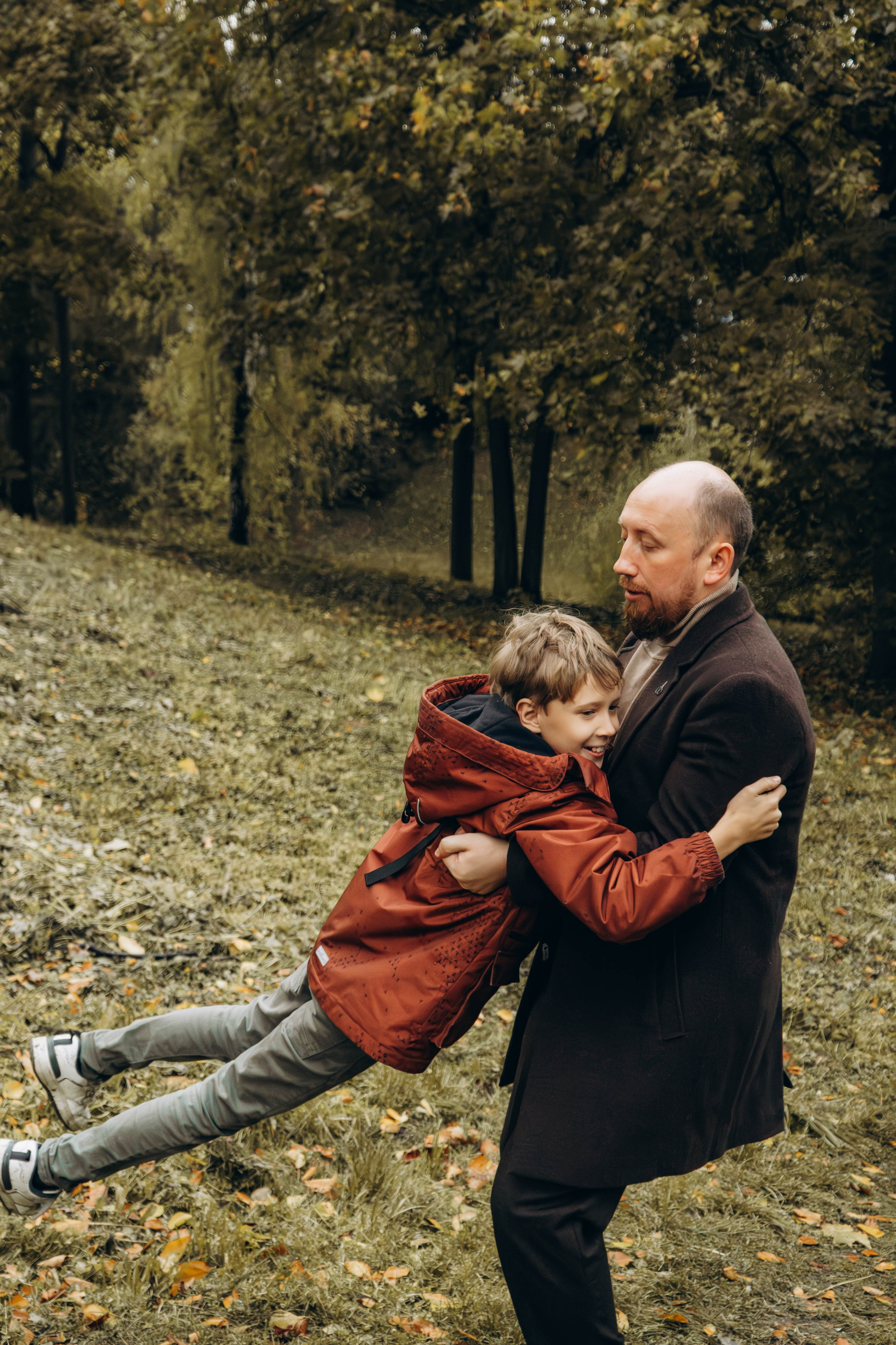 Осенняя семейная съемка в парке Царицыно. Фотограф Москва Валерия Веденина