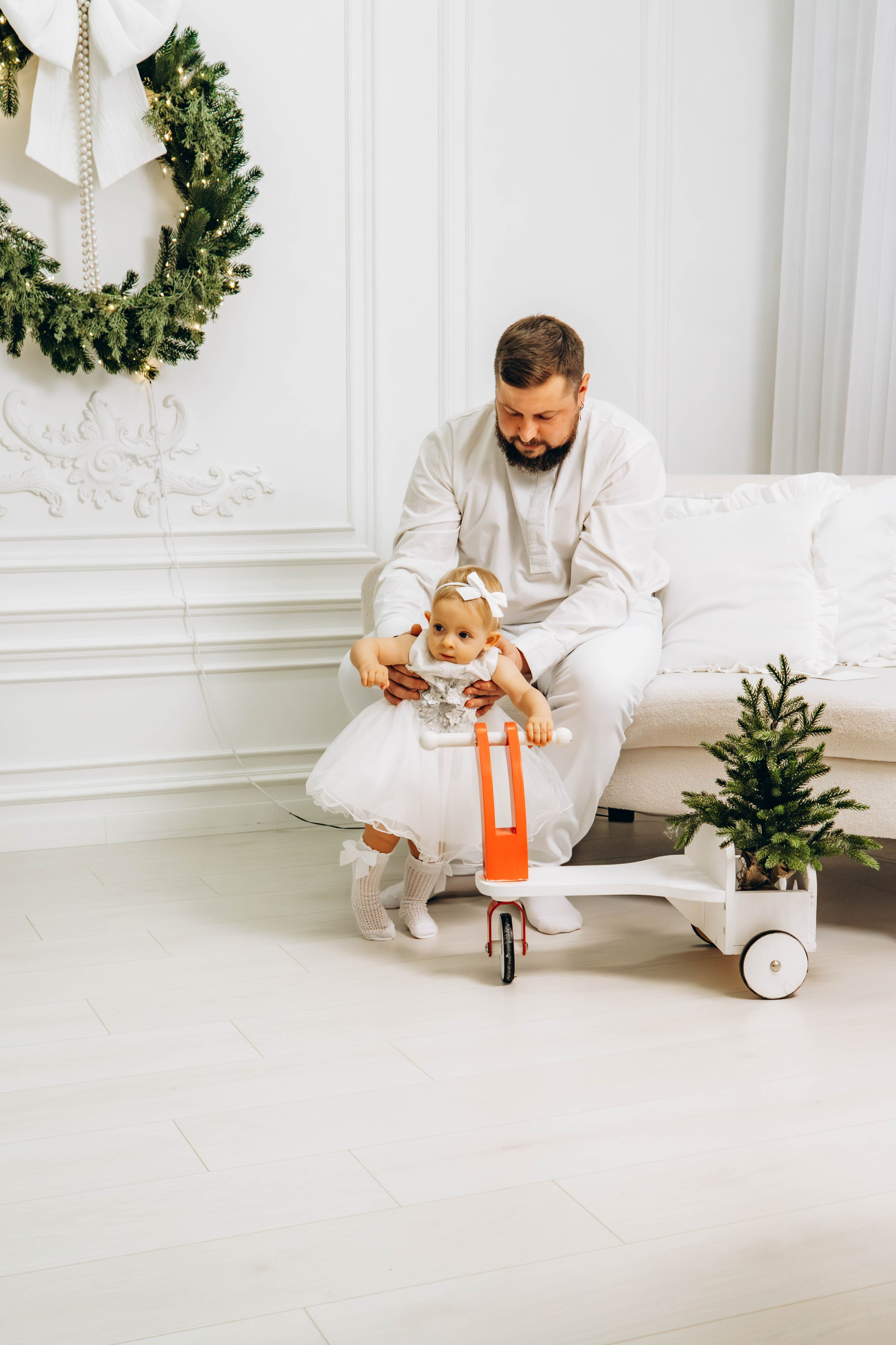 Съемка на годик малышки. Студия «LuLu». Фотограф Москва Валерия Веденина