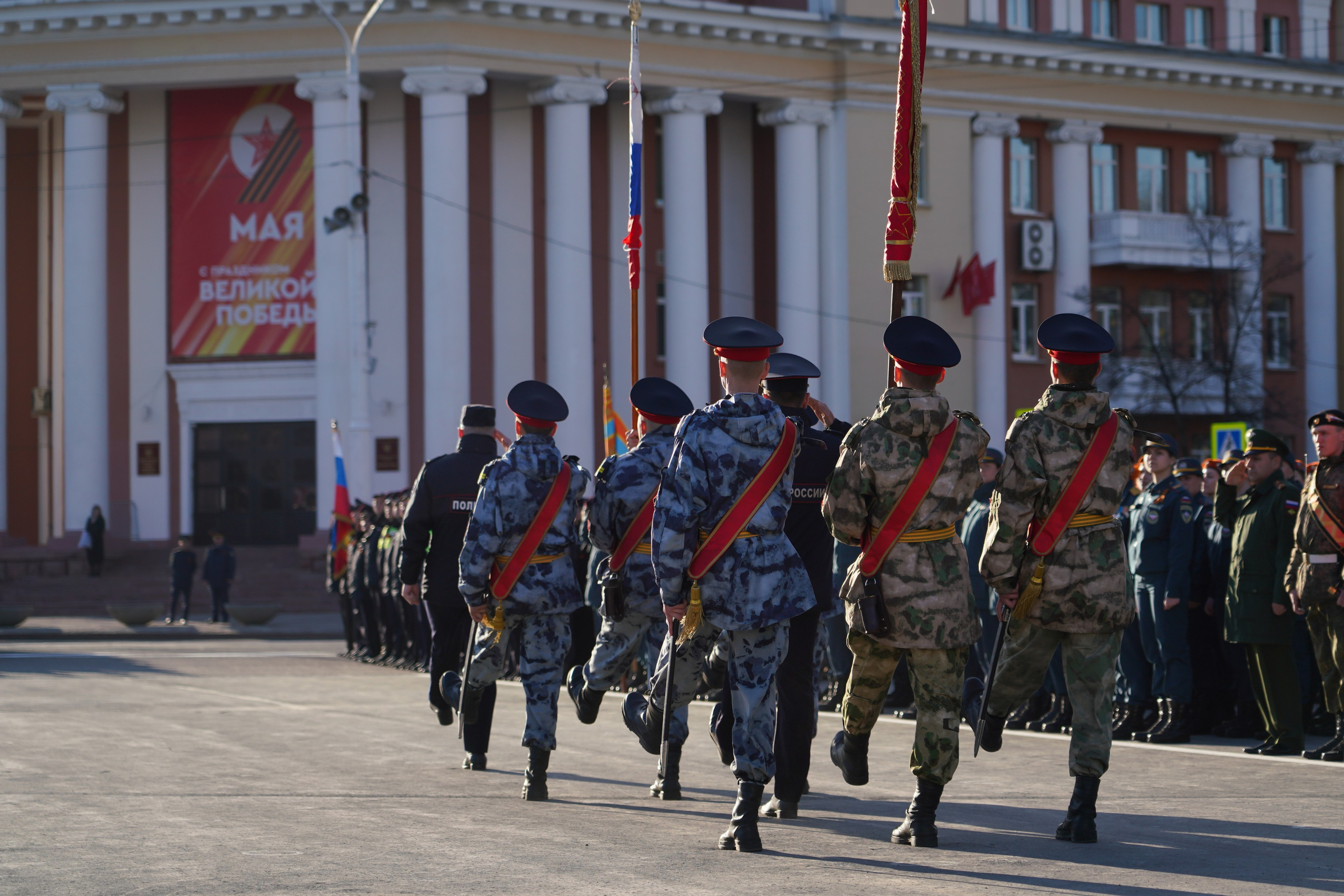 Парад Победы. Фотограф Кемерово