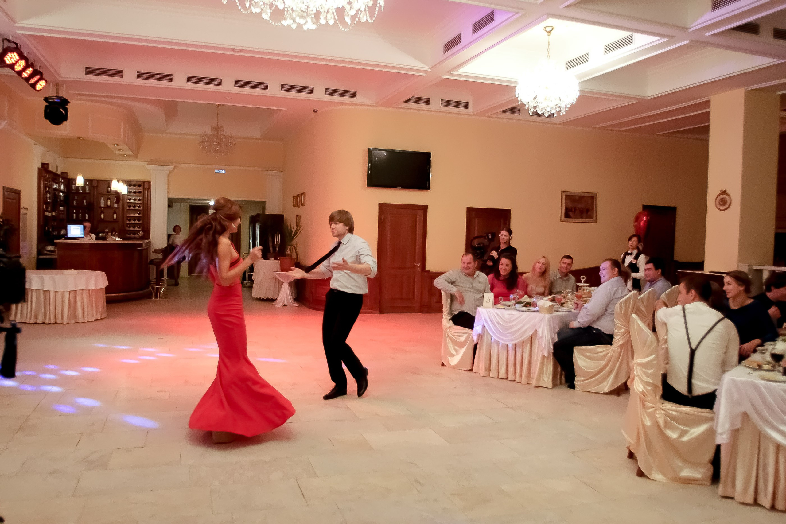 Банкет/Banquet. Максим Матвийченко и Виктория Басова профессионалы своего дела