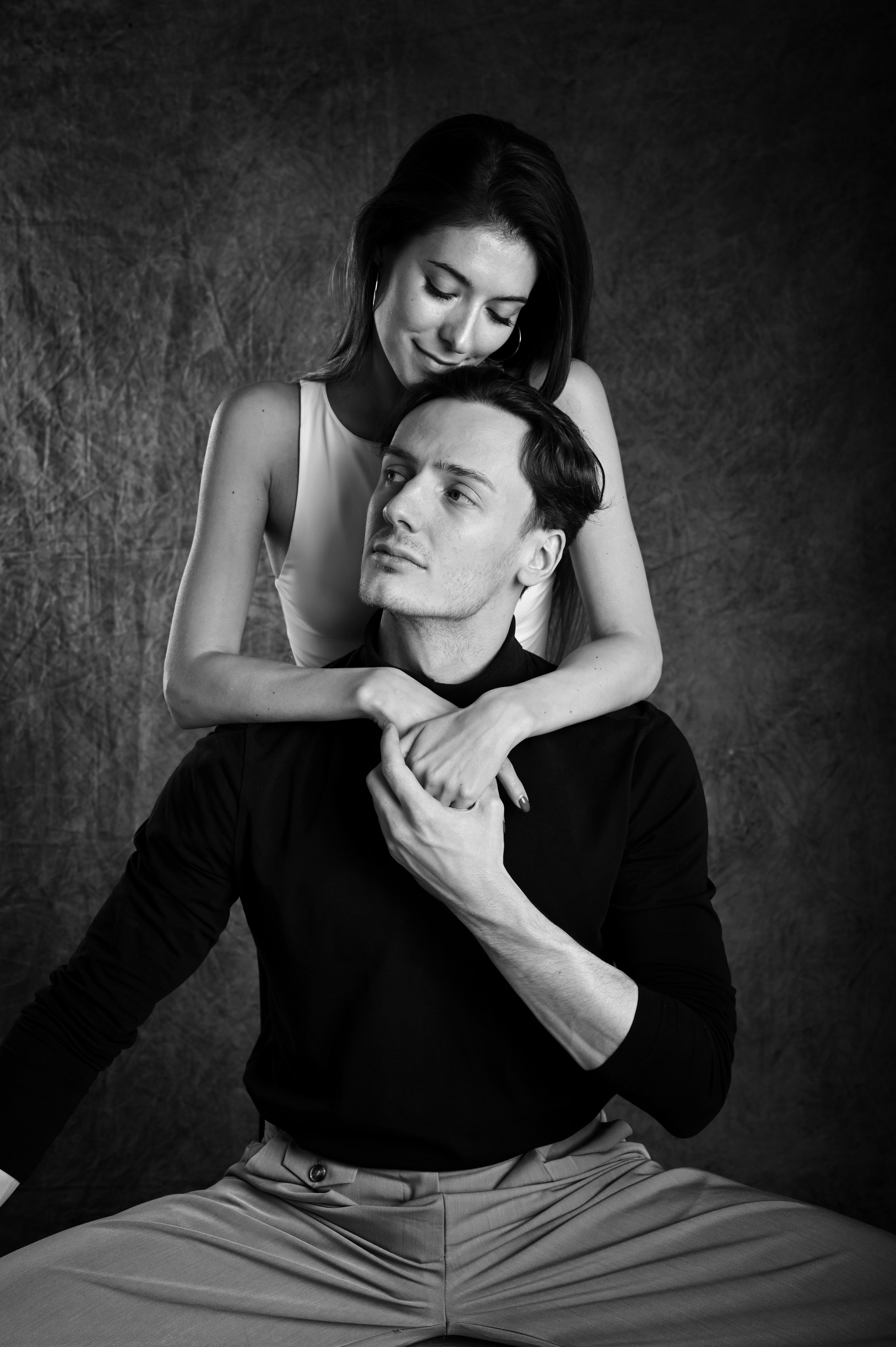 Love Story в ЧБ. Фотограф в Москве Ольга Черникова