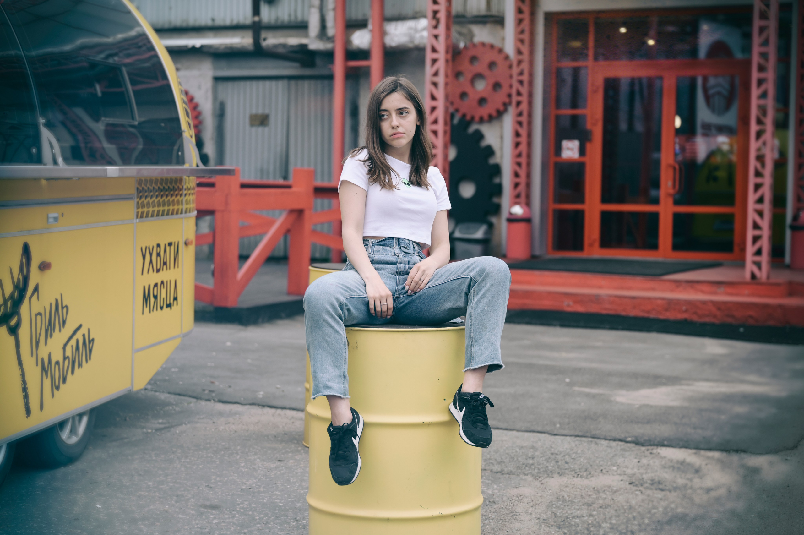 Съёмки в стиле андерграунд. Фотограф в Москве Ольга Черникова